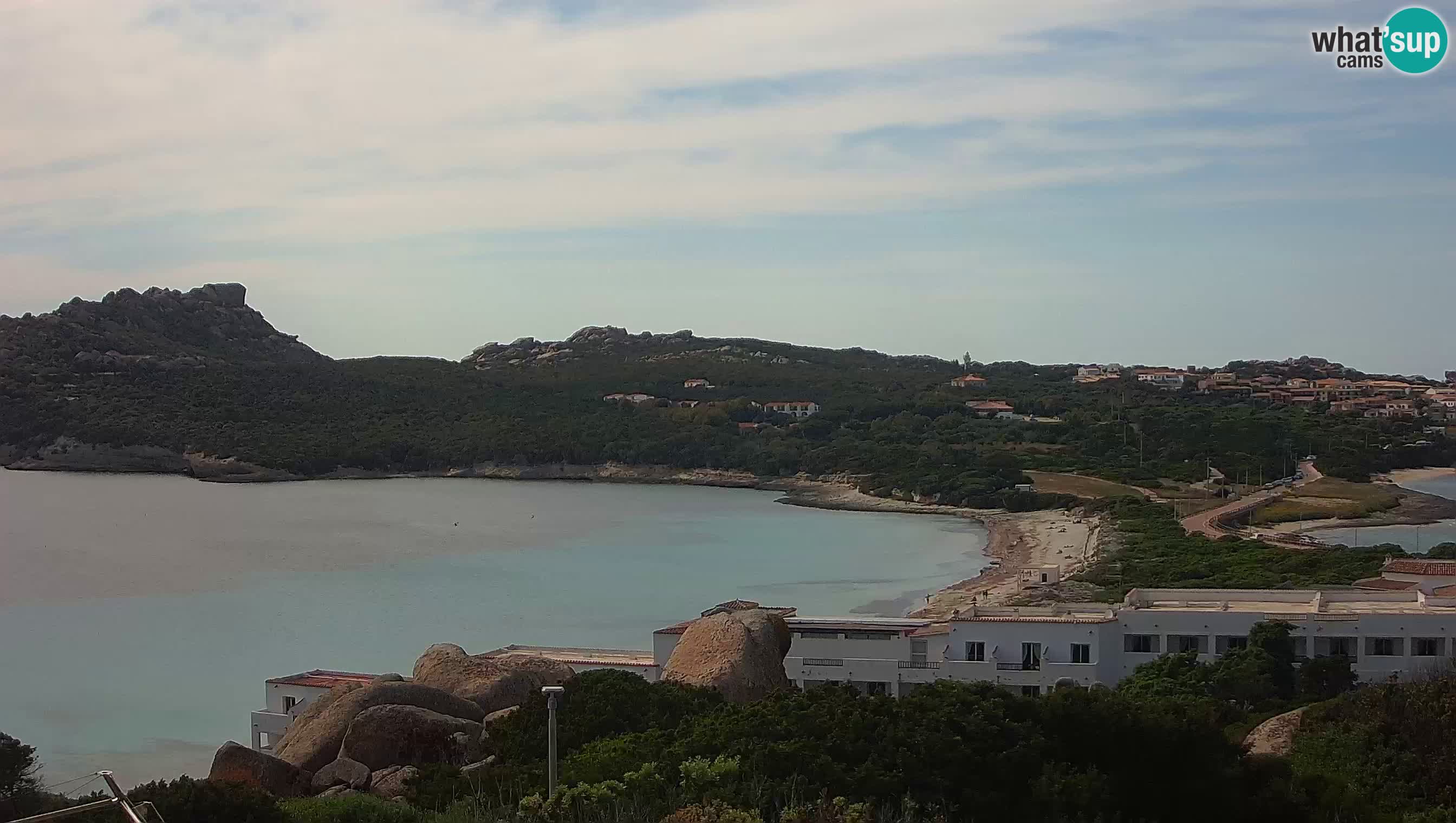 Live Webcam Capo Testa la spiaggia dei due mari – Santa Teresa Gallura – livecam Sardegna