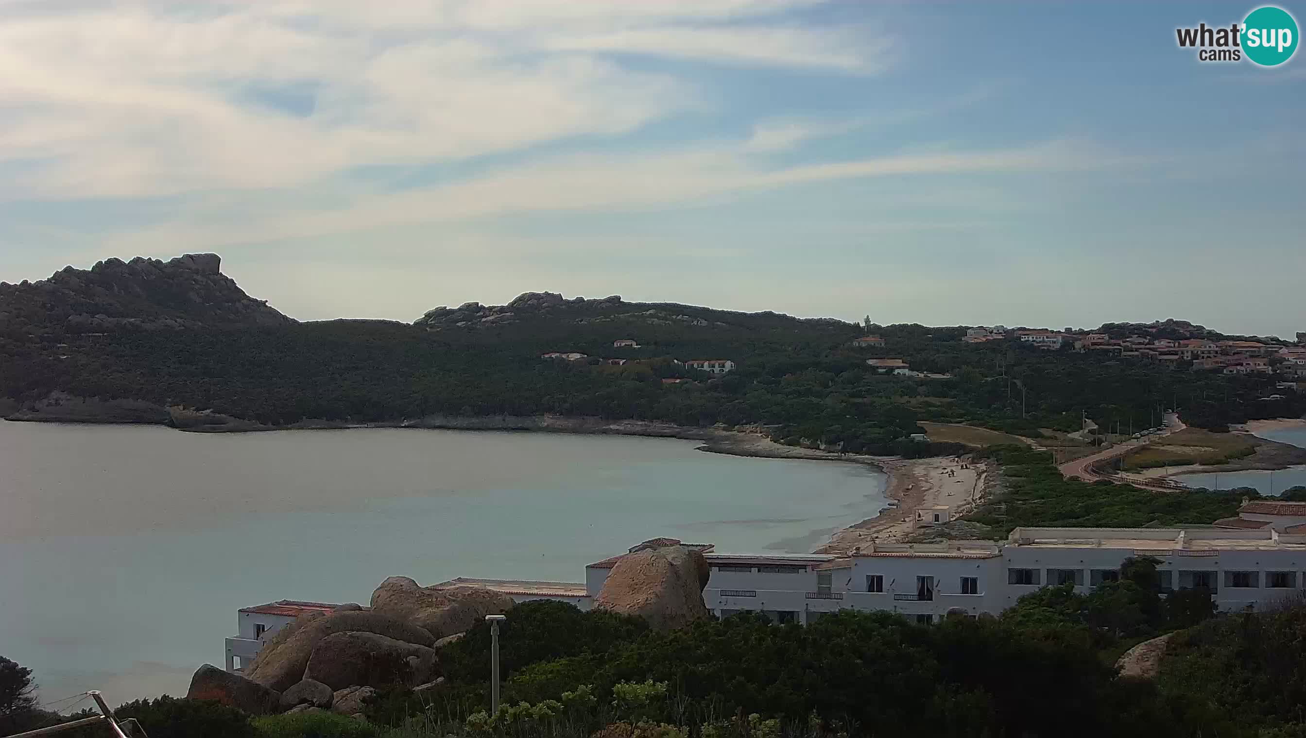 Live Webcam Capo Testa la plage de 2 mer – Santa Teresa Gallura – livecam Sardaigne