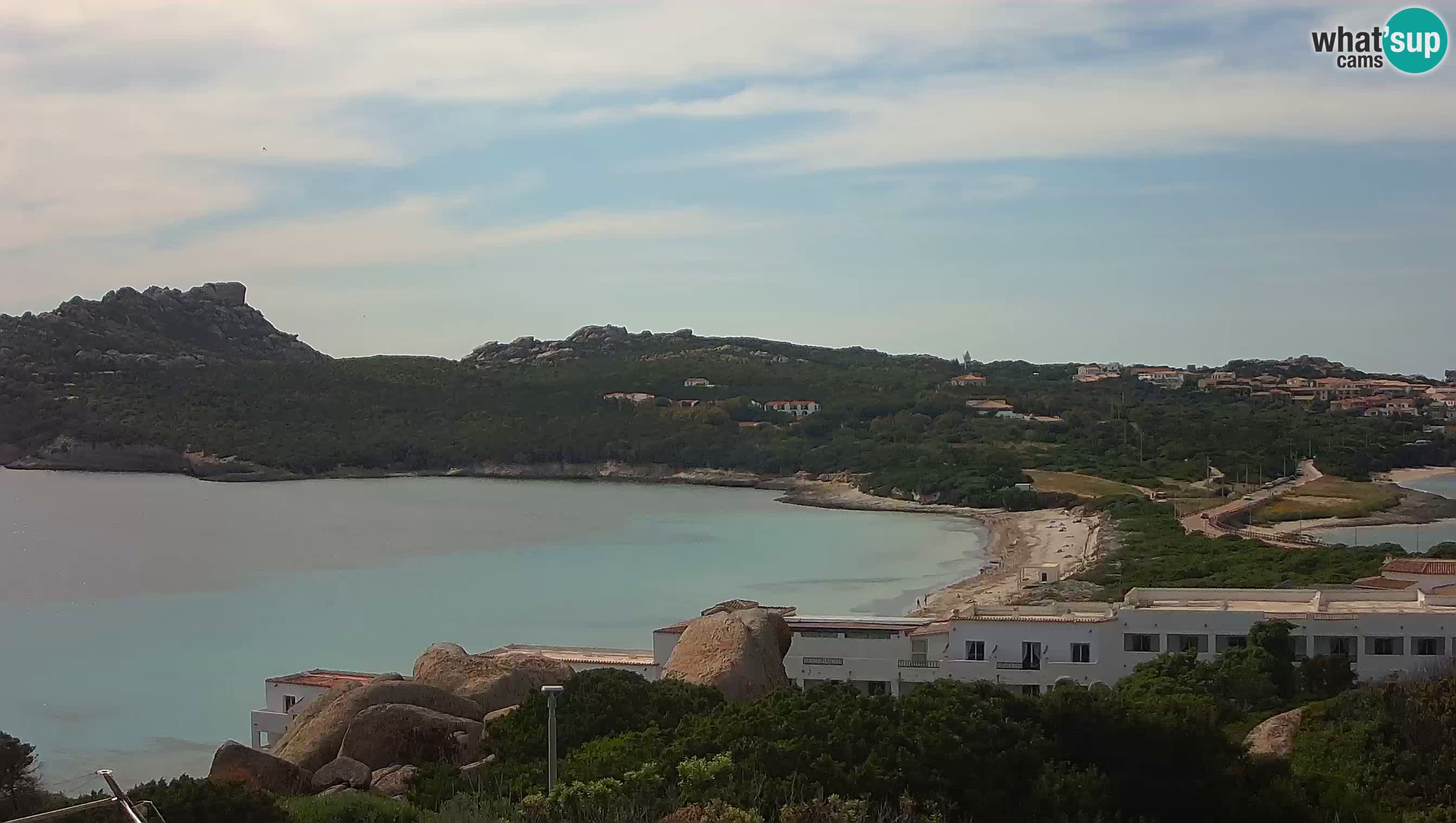 Spletna kamera v živo Capo Testa plaža dveh morij – Santa Teresa Gallura – Sardinija