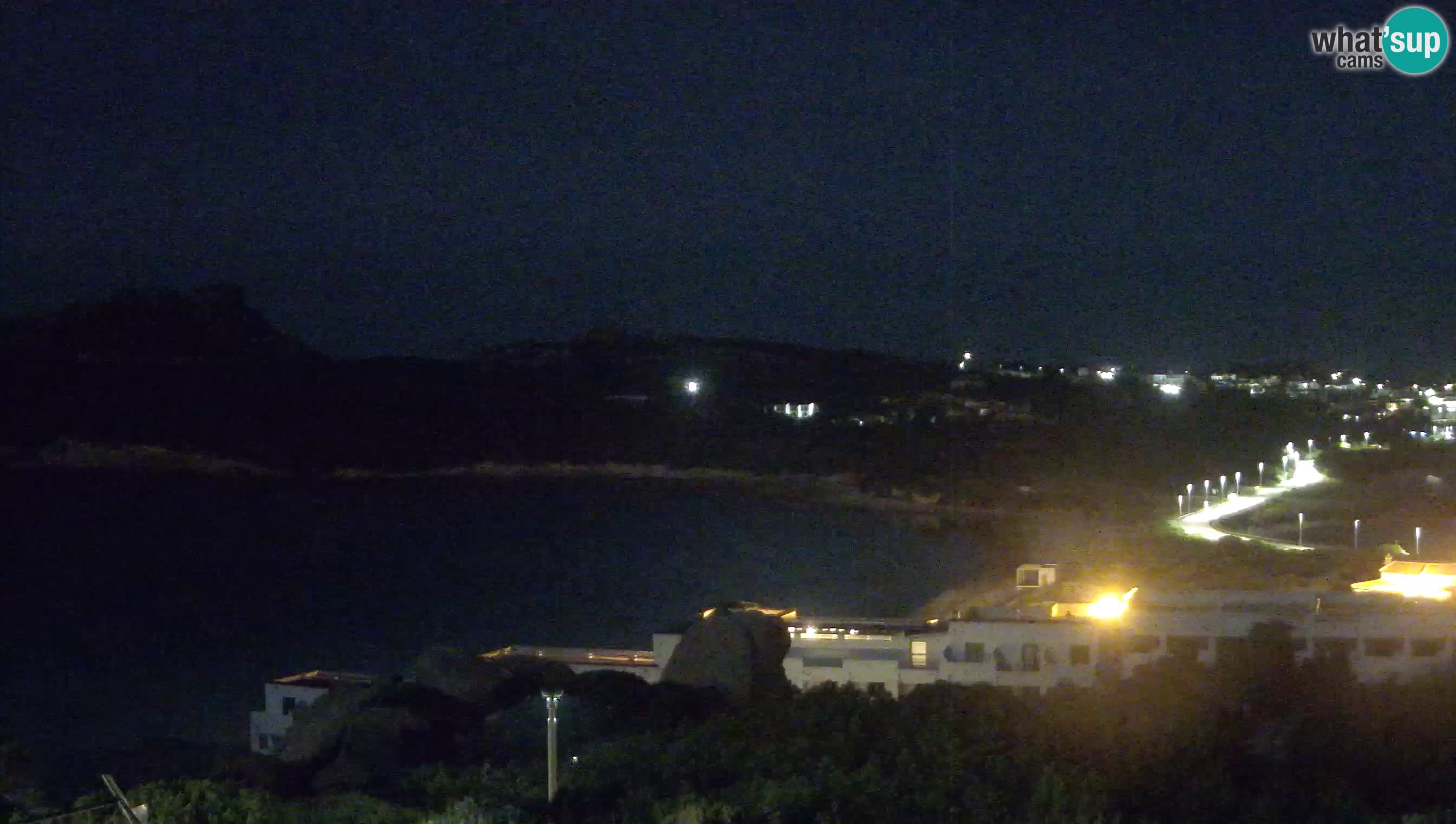 Live Webcam Capo Testa der Strand von 2 Meer – Santa Teresa Gallura – livecam Sardinien