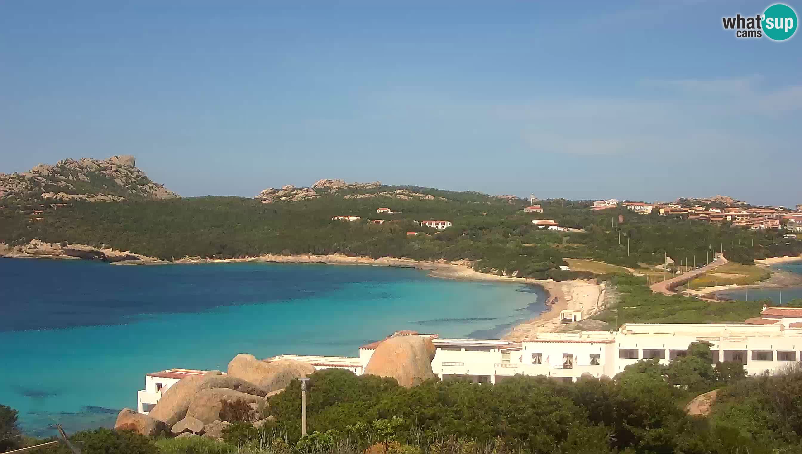 Live Webcam Capo Testa la spiaggia dei due mari – Santa Teresa Gallura – livecam Sardegna