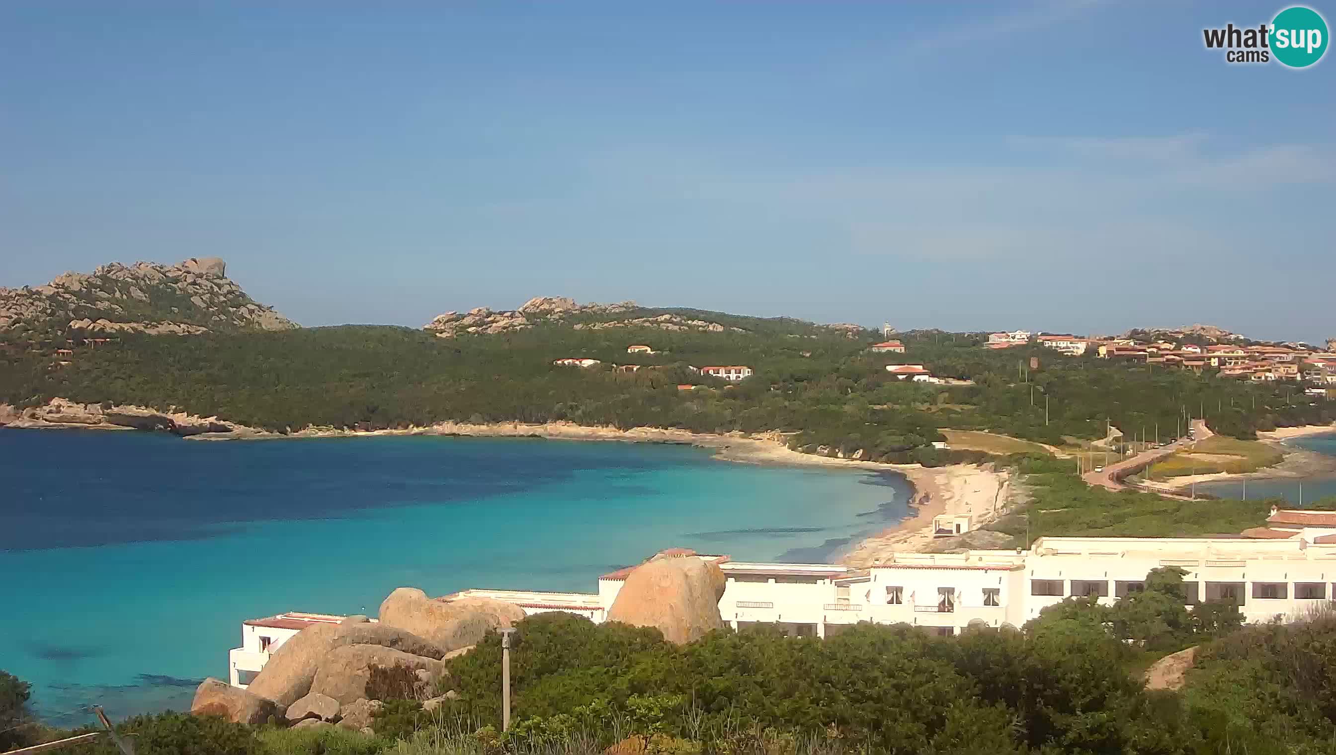 Live Webcam Capo Testa la spiaggia dei due mari – Santa Teresa Gallura – livecam Sardegna