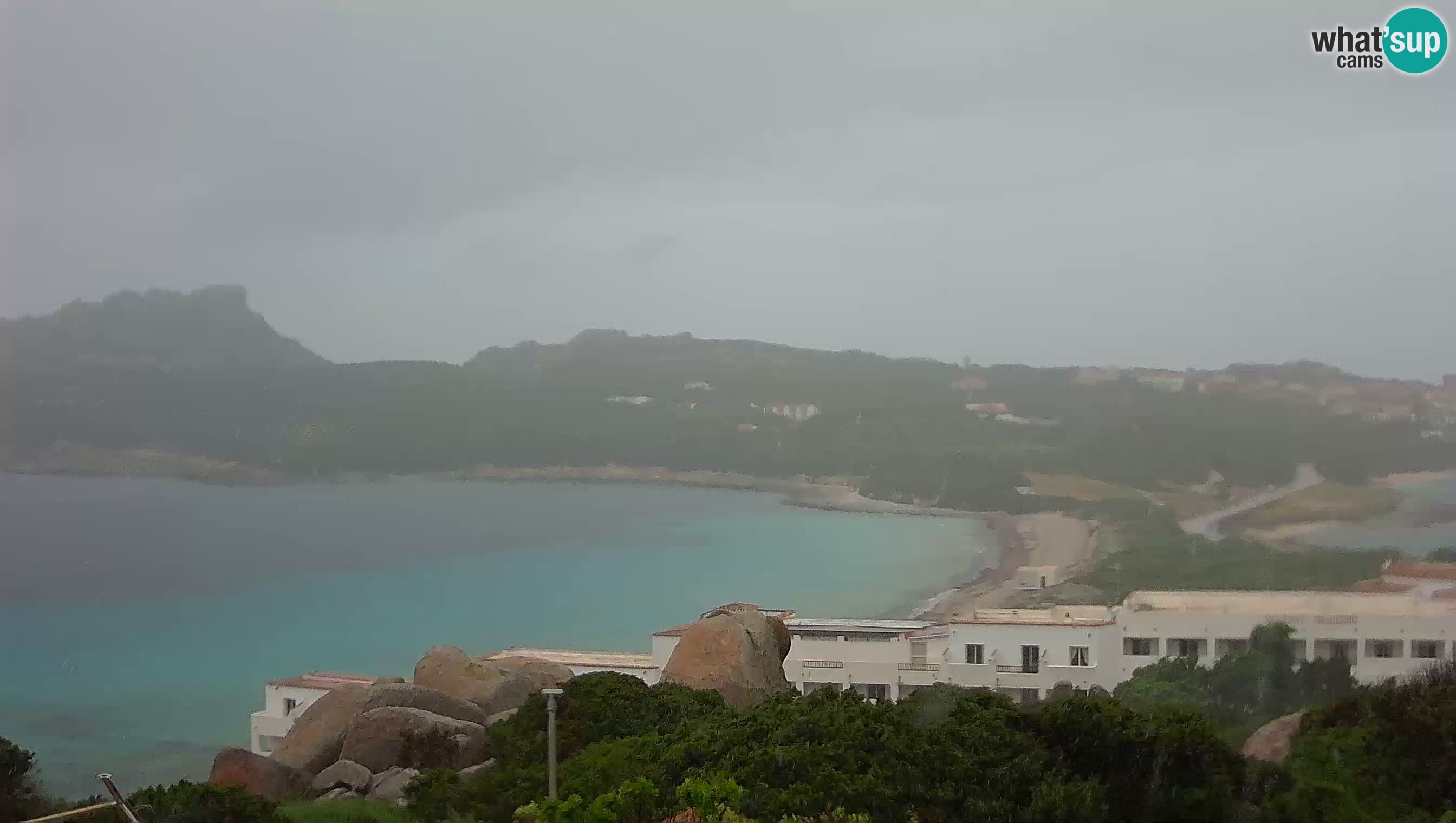 Spletna kamera v živo Capo Testa plaža dveh morij – Santa Teresa Gallura – Sardinija