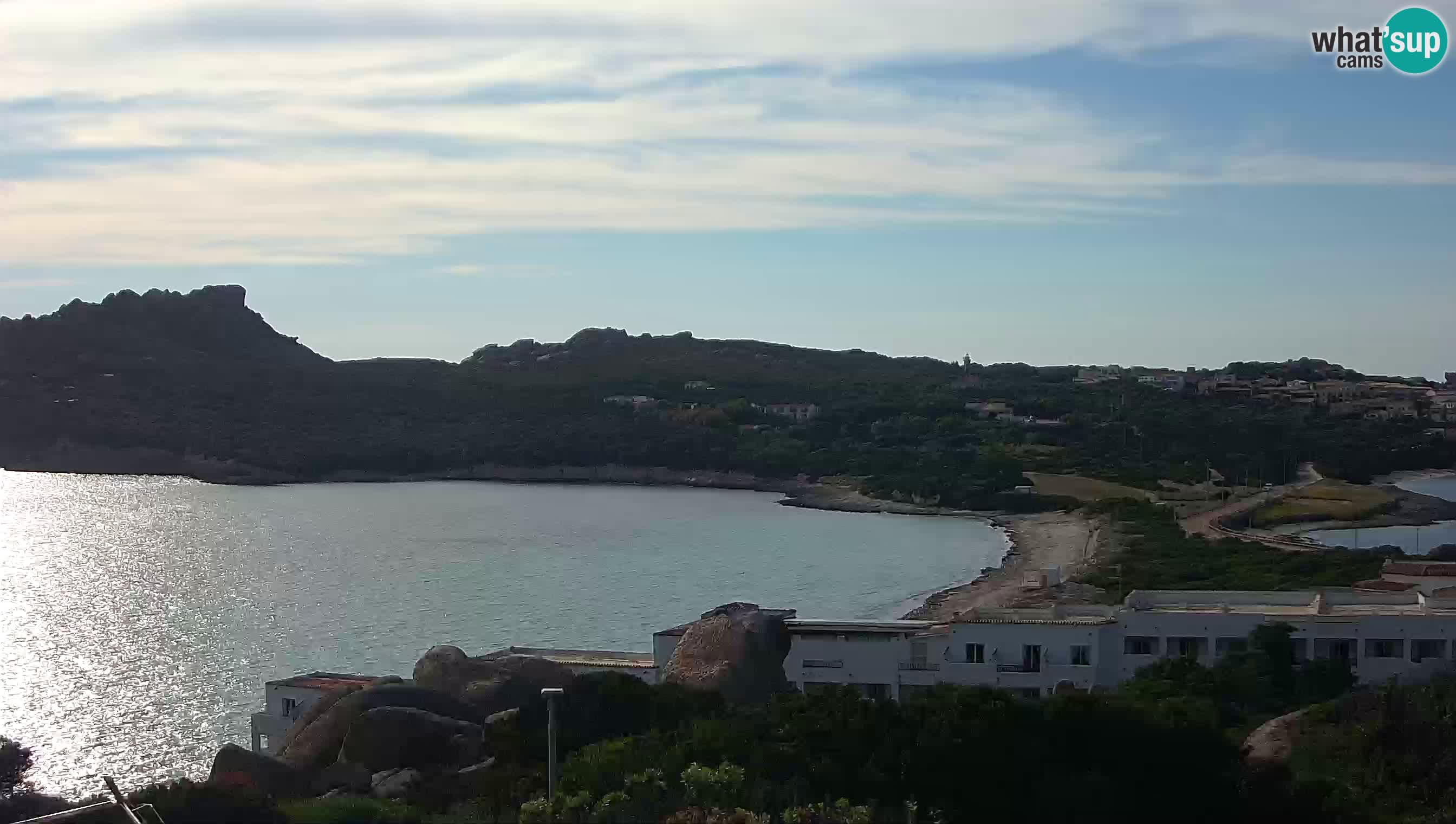 Spletna kamera v živo Capo Testa plaža dveh morij – Santa Teresa Gallura – Sardinija