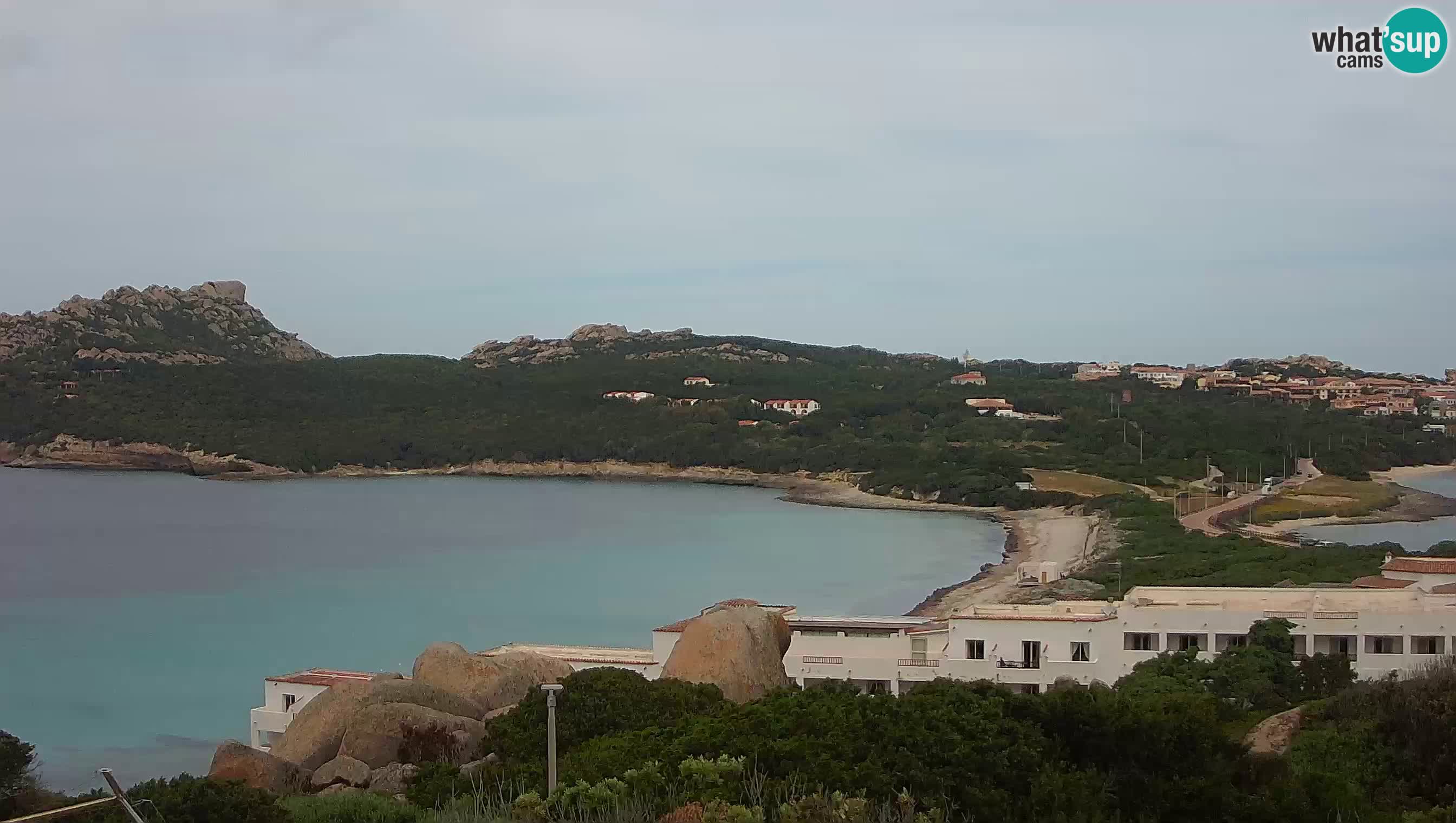 Webcam en vivo Capo Testa la playa de 2 mar – Santa Teresa Gallura – livecam Sardinia
