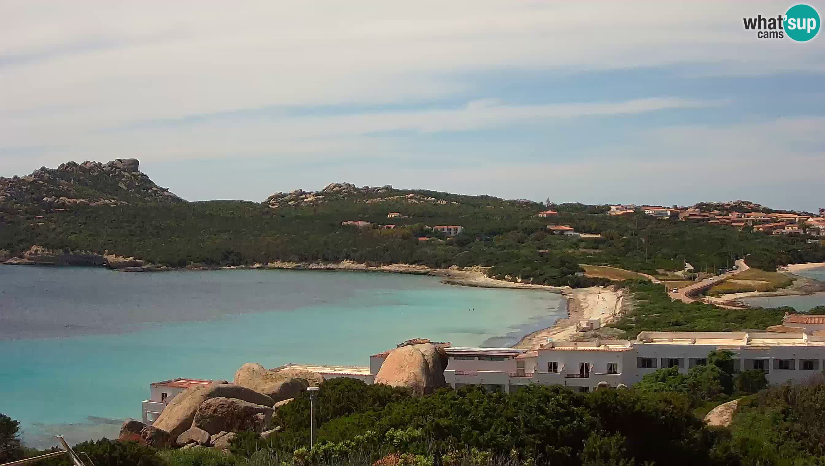 Live Webcam Capo Testa the beach of 2 sea – Santa Teresa Gallura – livecam Sardinia