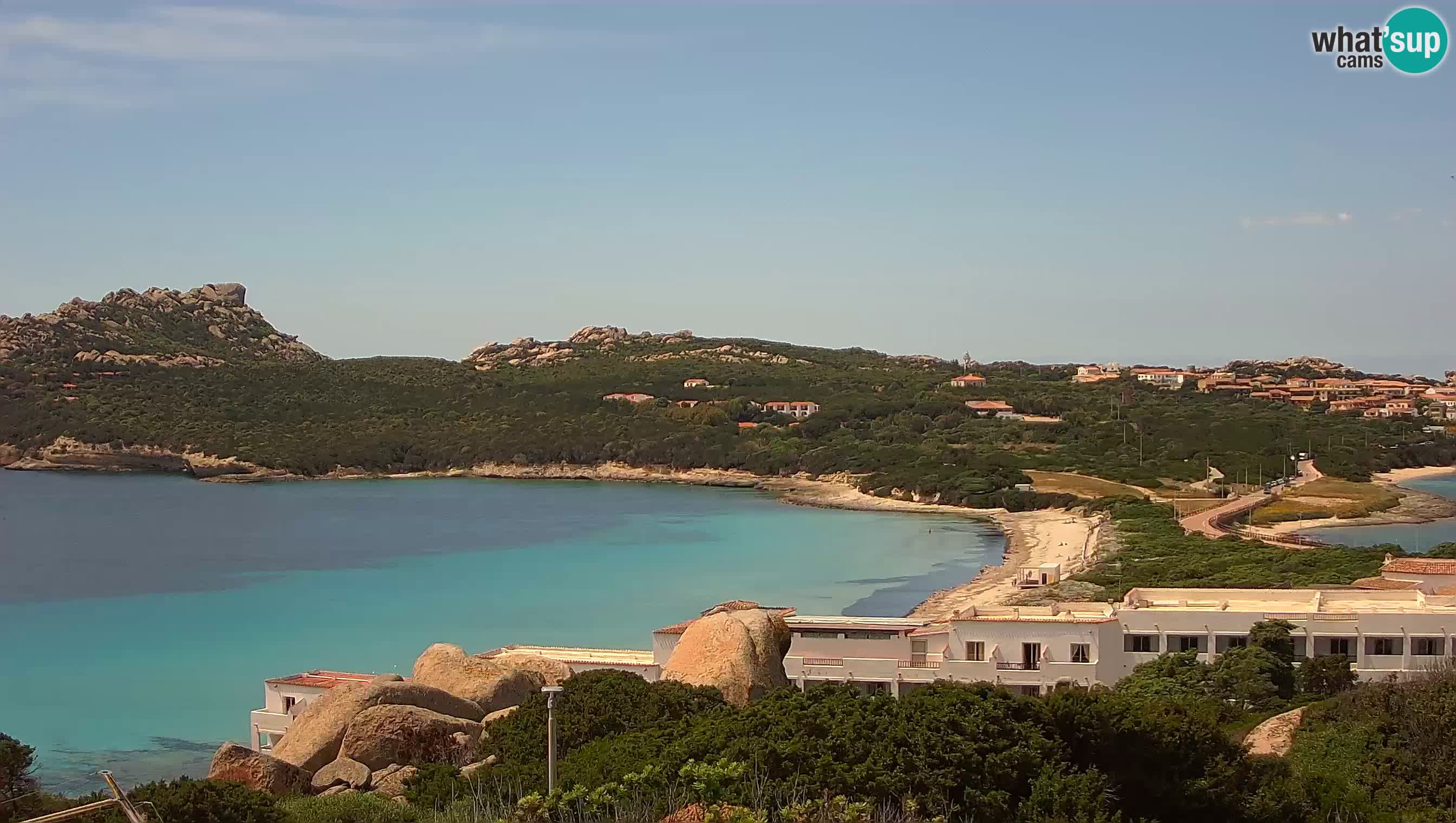 Live Webcam Capo Testa la spiaggia dei due mari – Santa Teresa Gallura – livecam Sardegna