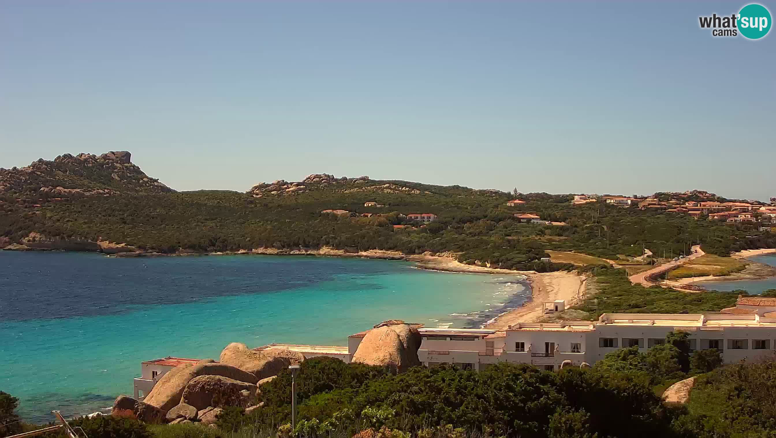 Live Webcam Capo Testa la spiaggia dei due mari – Santa Teresa Gallura – livecam Sardegna