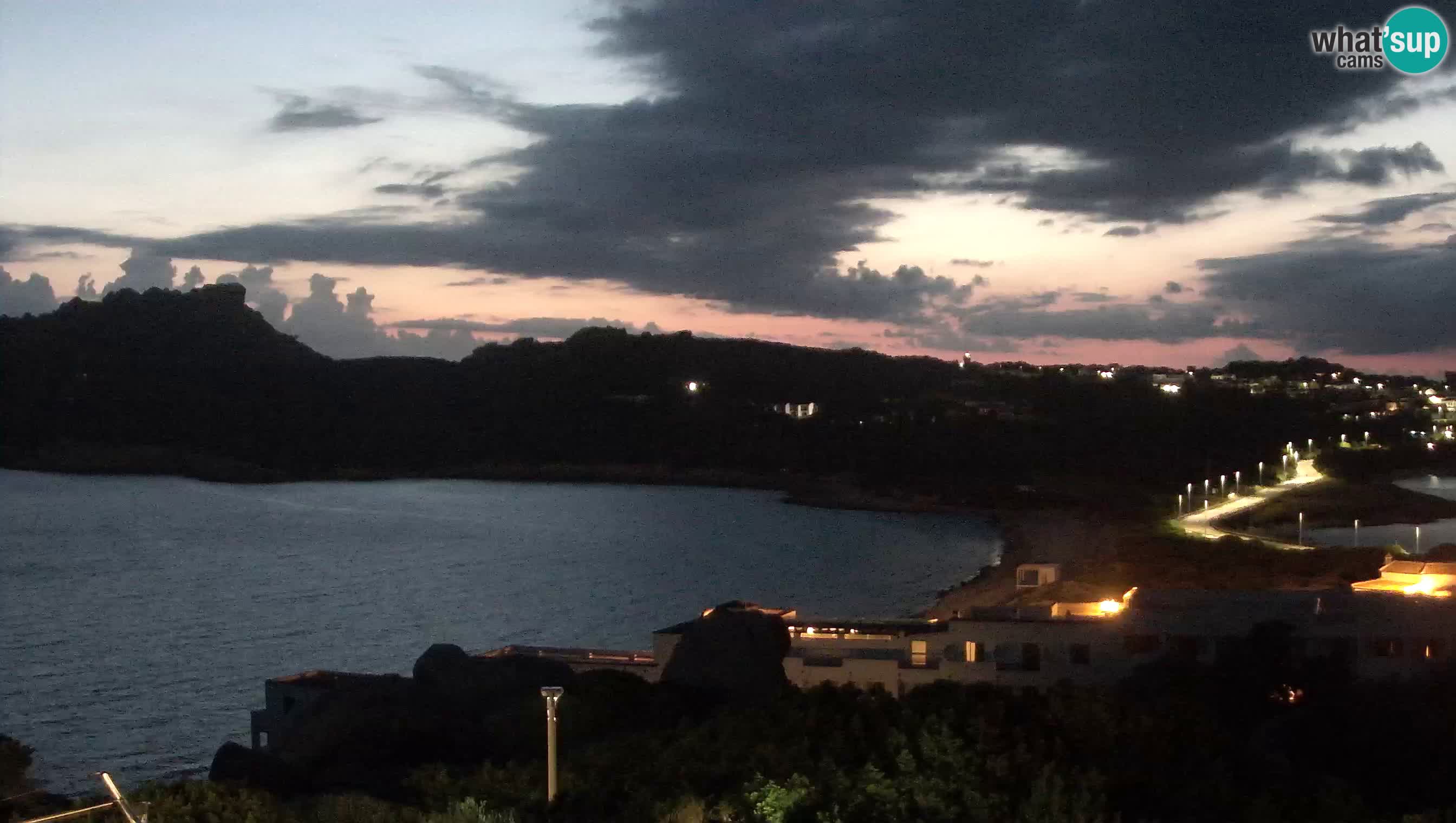 Live Webcam Capo Testa der Strand von 2 Meer – Santa Teresa Gallura – livecam Sardinien