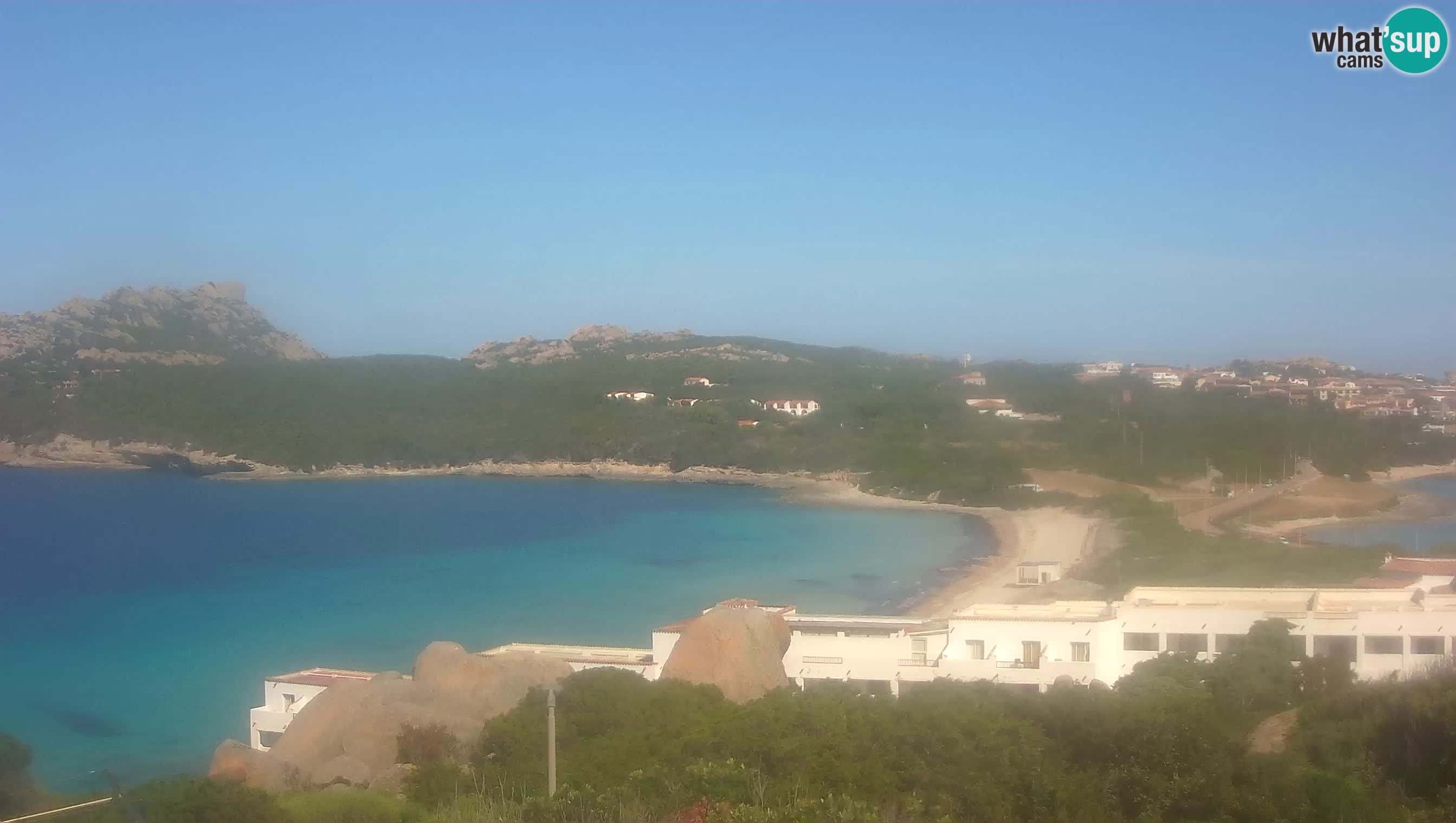 Web kamera uživo Capo Testa plaža s 2 mora – Santa Teresa Gallura – kamera uživo Sardinija