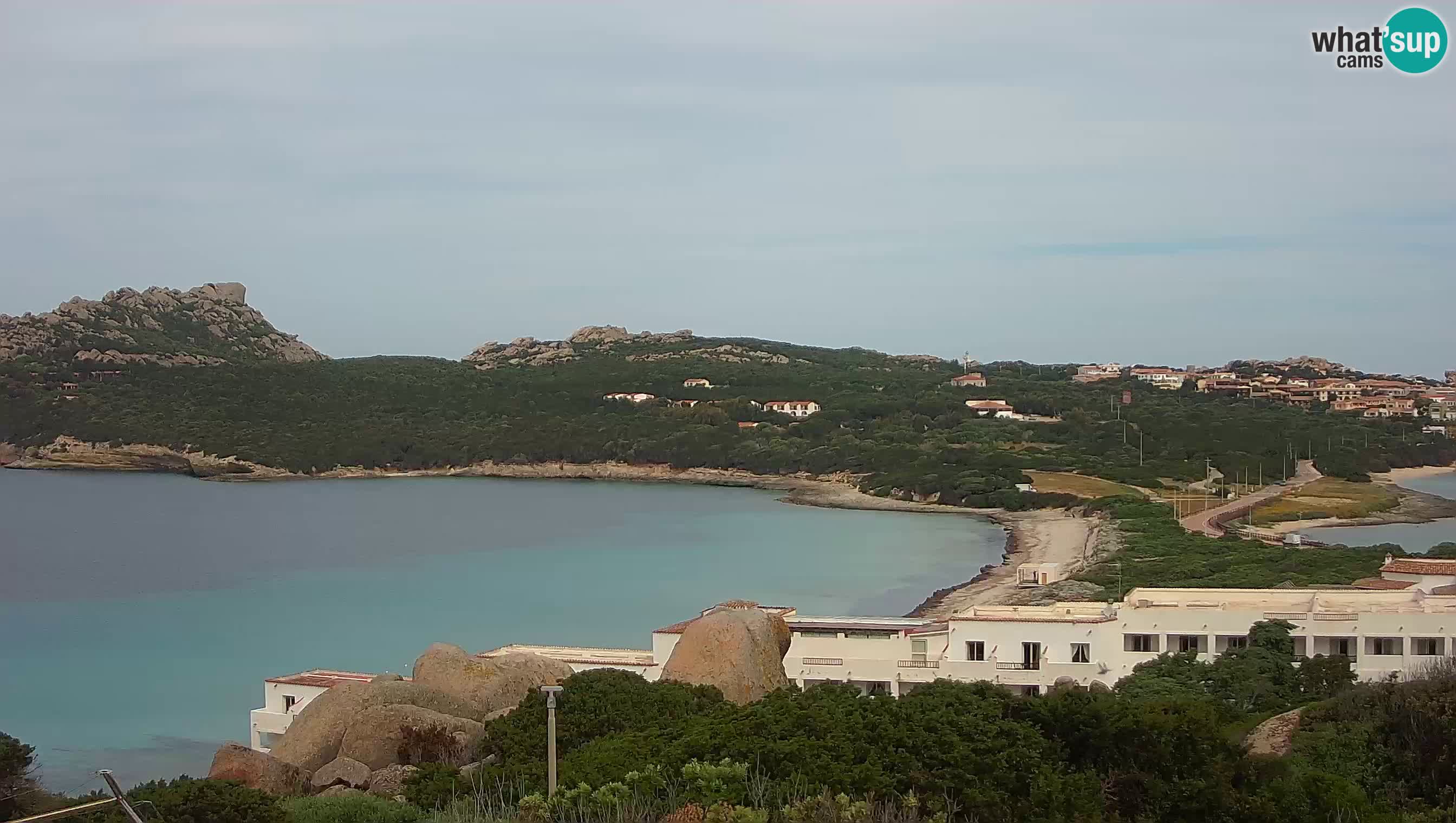 Web kamera uživo Capo Testa plaža s 2 mora – Santa Teresa Gallura – kamera uživo Sardinija
