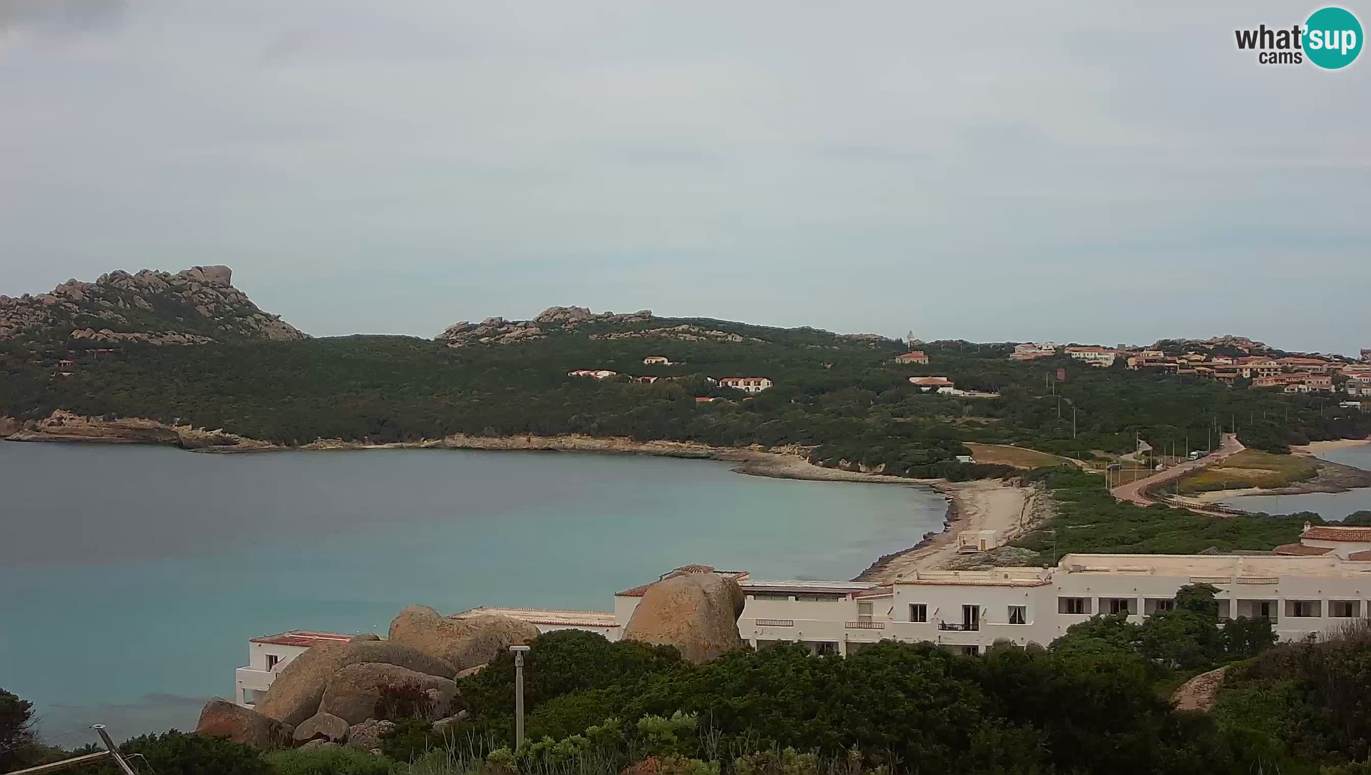 Live Webcam Capo Testa the beach of 2 sea – Santa Teresa Gallura – livecam Sardinia