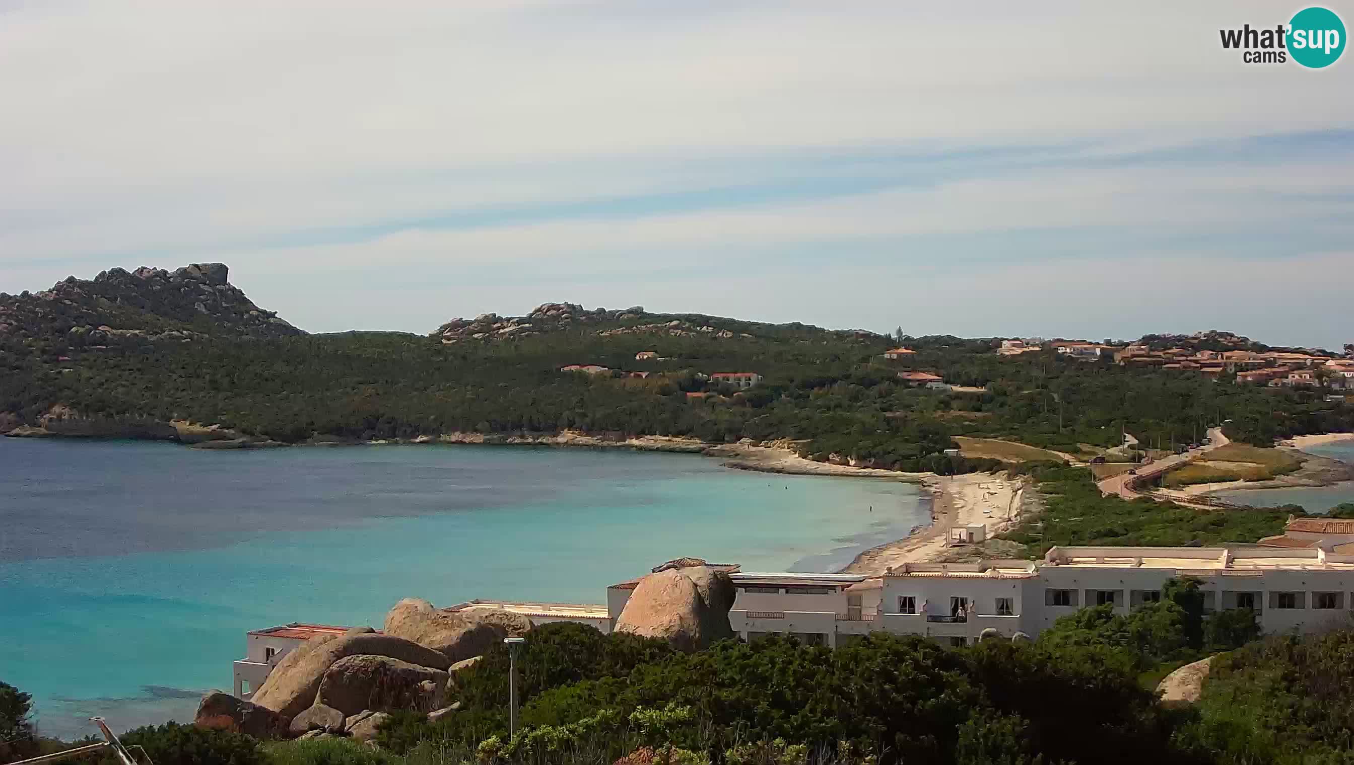 Web kamera uživo Capo Testa plaža s 2 mora – Santa Teresa Gallura – kamera uživo Sardinija