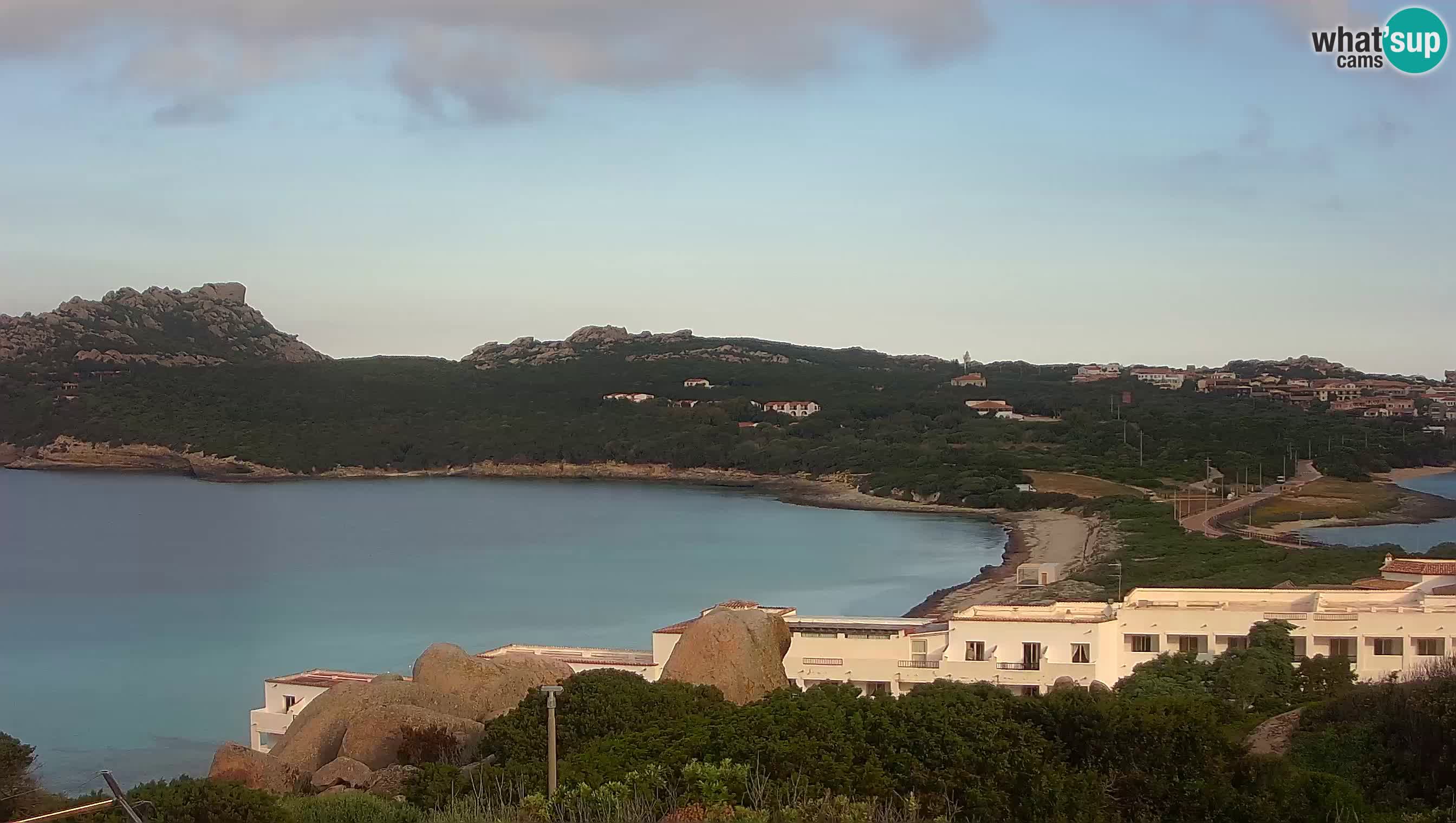 Live Webcam Capo Testa the beach of 2 sea – Santa Teresa Gallura – livecam Sardinia
