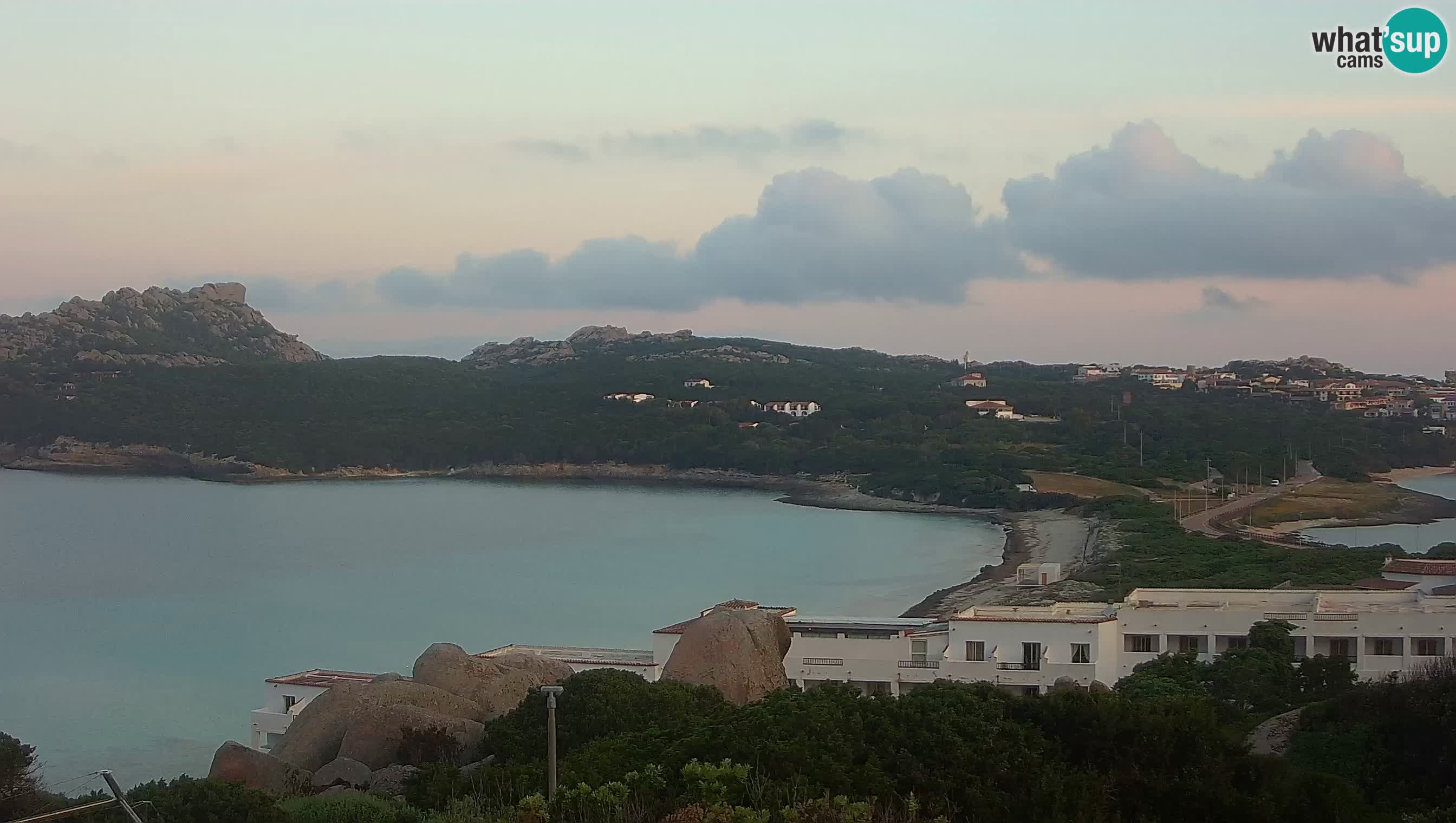 Webcam en vivo Capo Testa la playa de 2 mar – Santa Teresa Gallura – livecam Sardinia