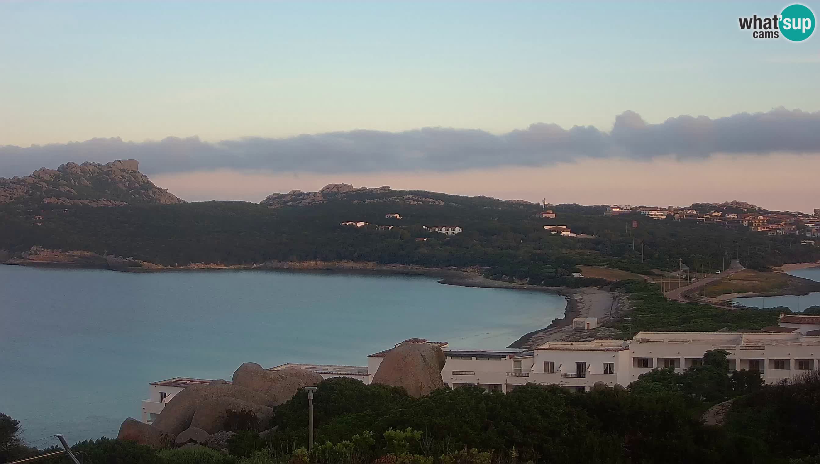 Webcam en vivo Capo Testa la playa de 2 mar – Santa Teresa Gallura – livecam Sardinia
