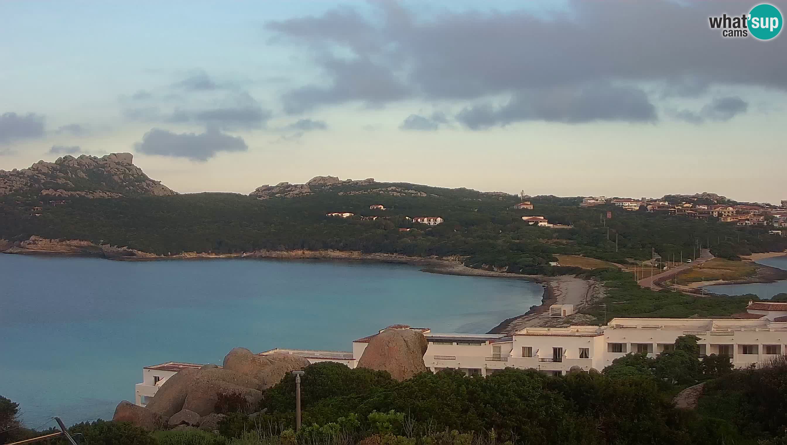 Spletna kamera v živo Capo Testa plaža dveh morij – Santa Teresa Gallura – Sardinija
