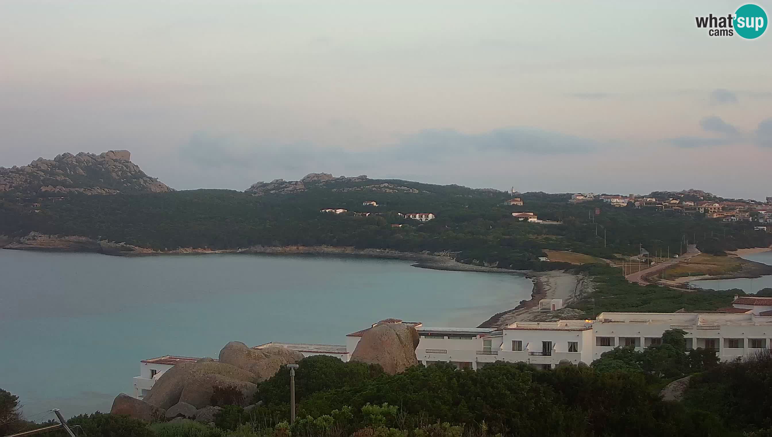 Live Webcam Capo Testa der Strand von 2 Meer – Santa Teresa Gallura – livecam Sardinien