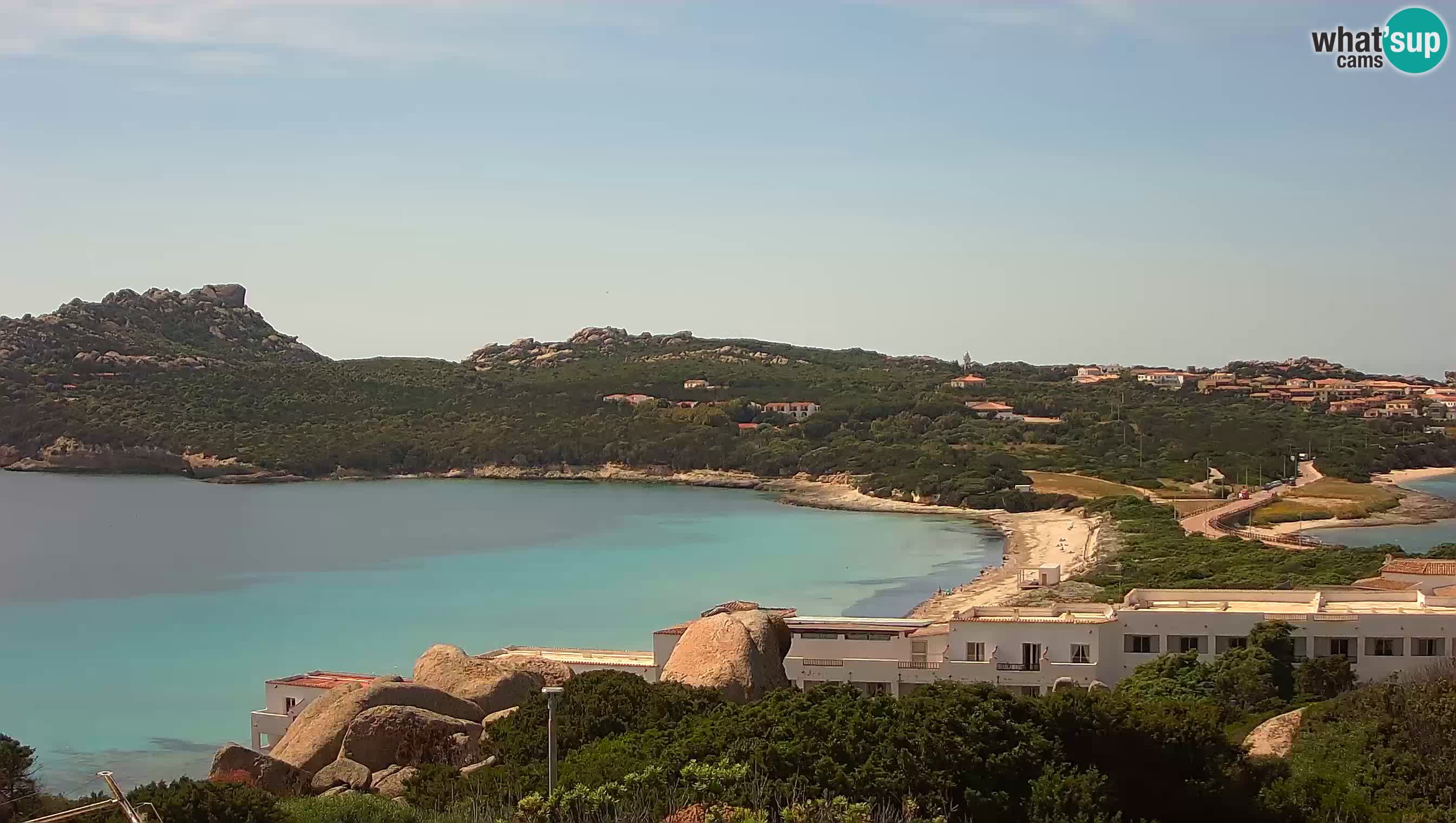 Live Webcam Capo Testa the beach of 2 sea – Santa Teresa Gallura – livecam Sardinia