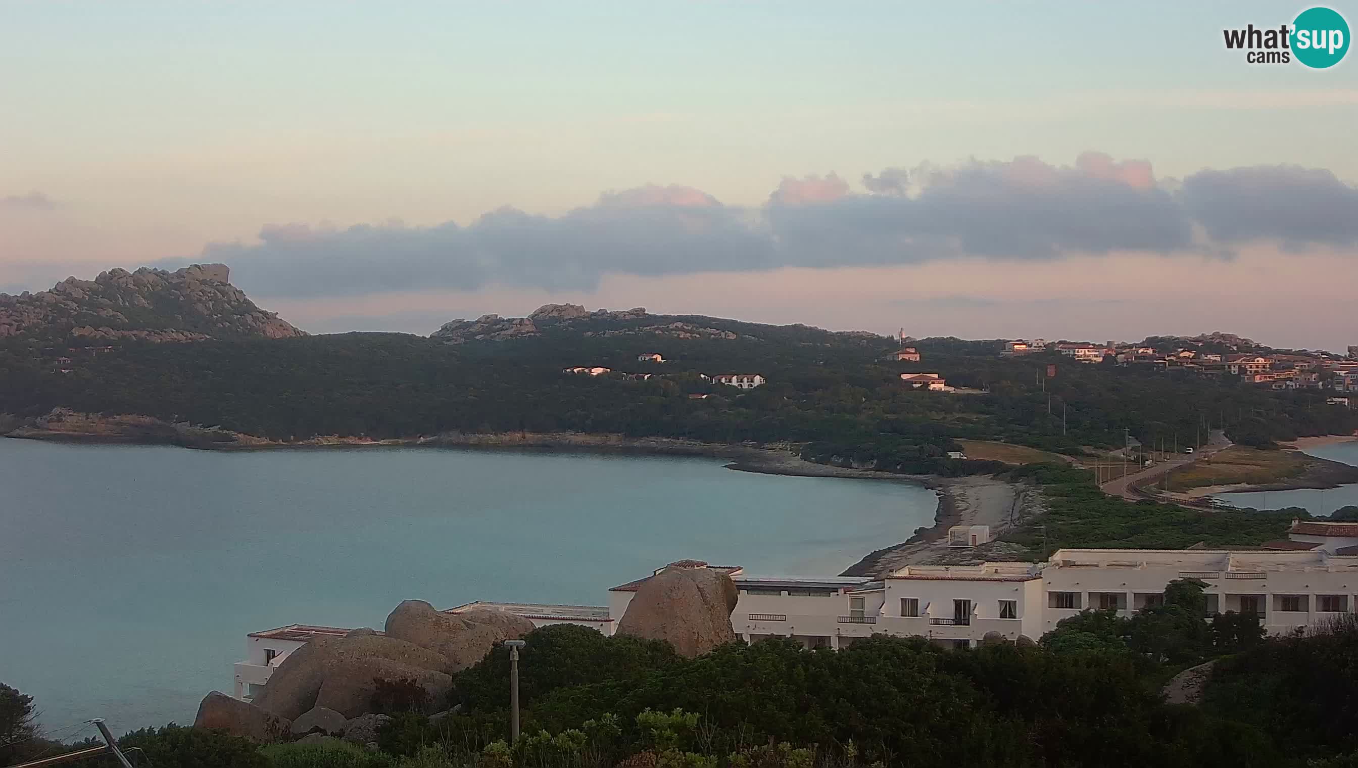 Live Webcam Capo Testa la plage de 2 mer – Santa Teresa Gallura – livecam Sardaigne