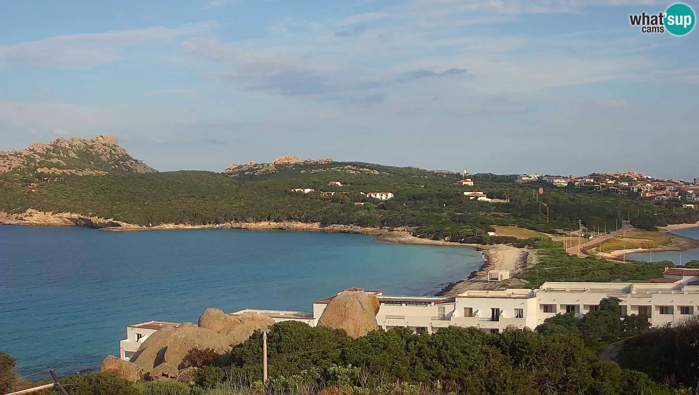 Live Webcam Capo Testa la spiaggia dei due mari – Santa Teresa Gallura – livecam Sardegna