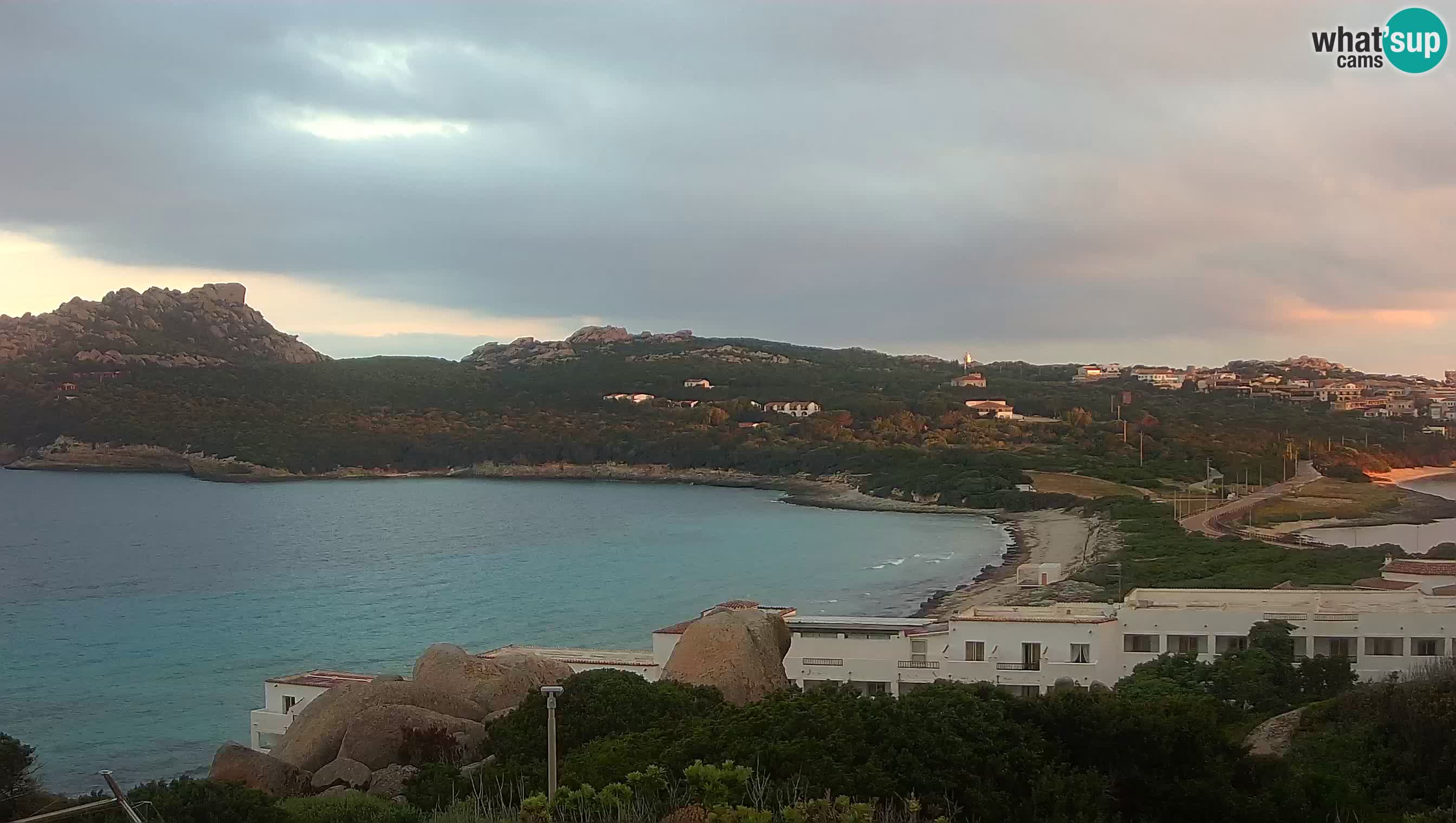 Spletna kamera v živo Capo Testa plaža dveh morij – Santa Teresa Gallura – Sardinija