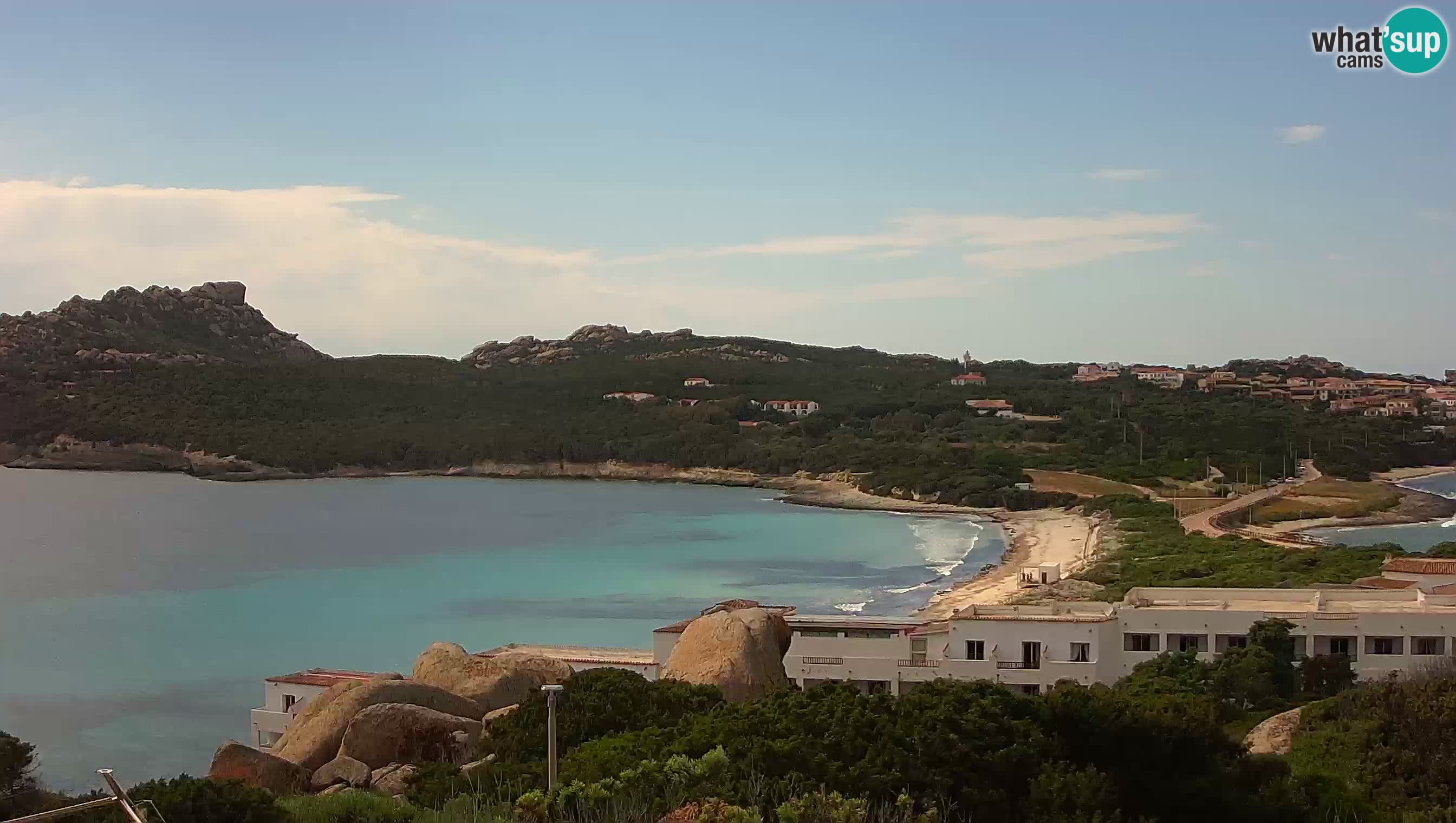 Live Webcam Capo Testa la spiaggia dei due mari – Santa Teresa Gallura – livecam Sardegna