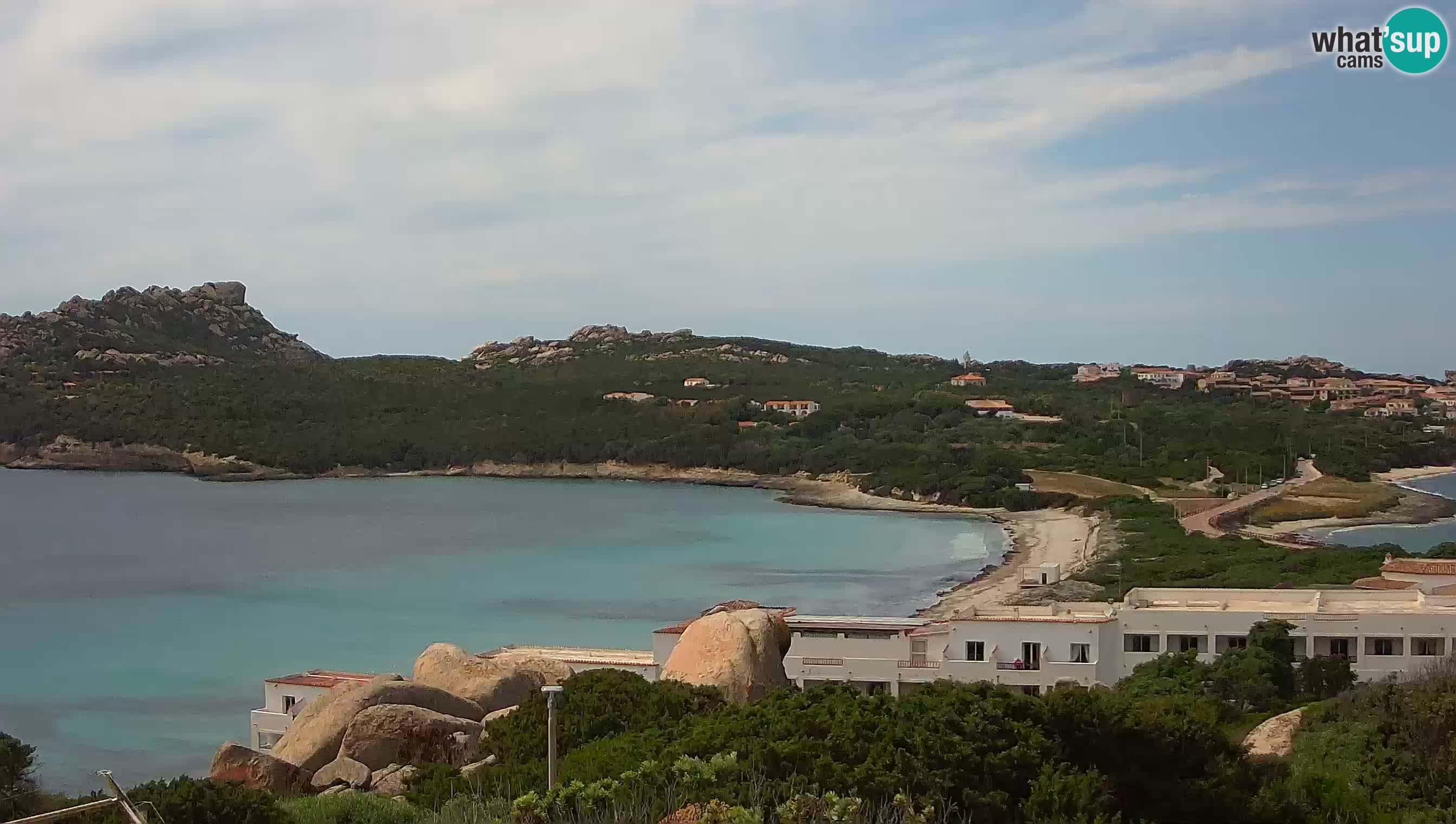 Live Webcam Capo Testa the beach of 2 sea – Santa Teresa Gallura – livecam Sardinia