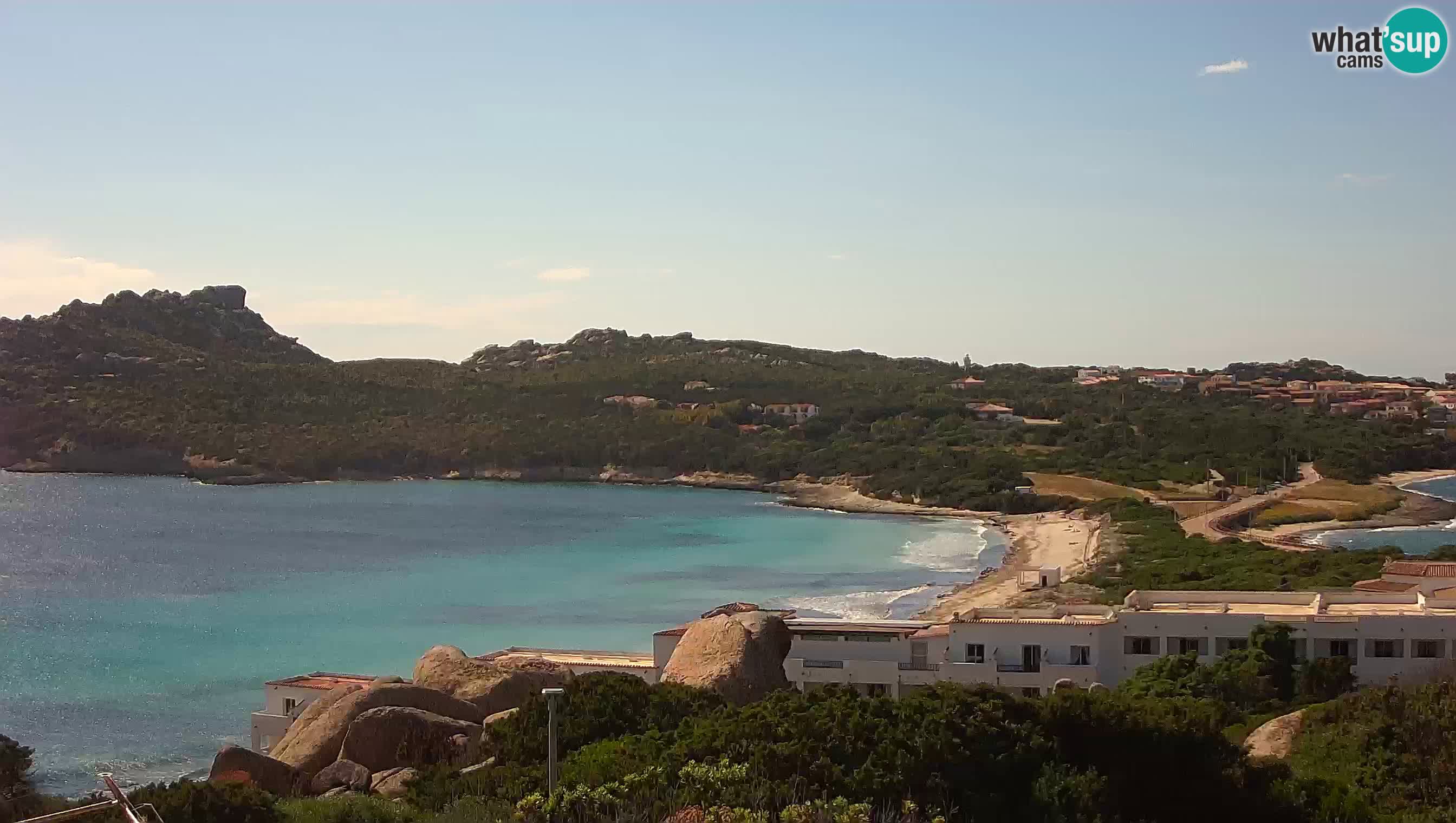 Web kamera uživo Capo Testa plaža s 2 mora – Santa Teresa Gallura – kamera uživo Sardinija