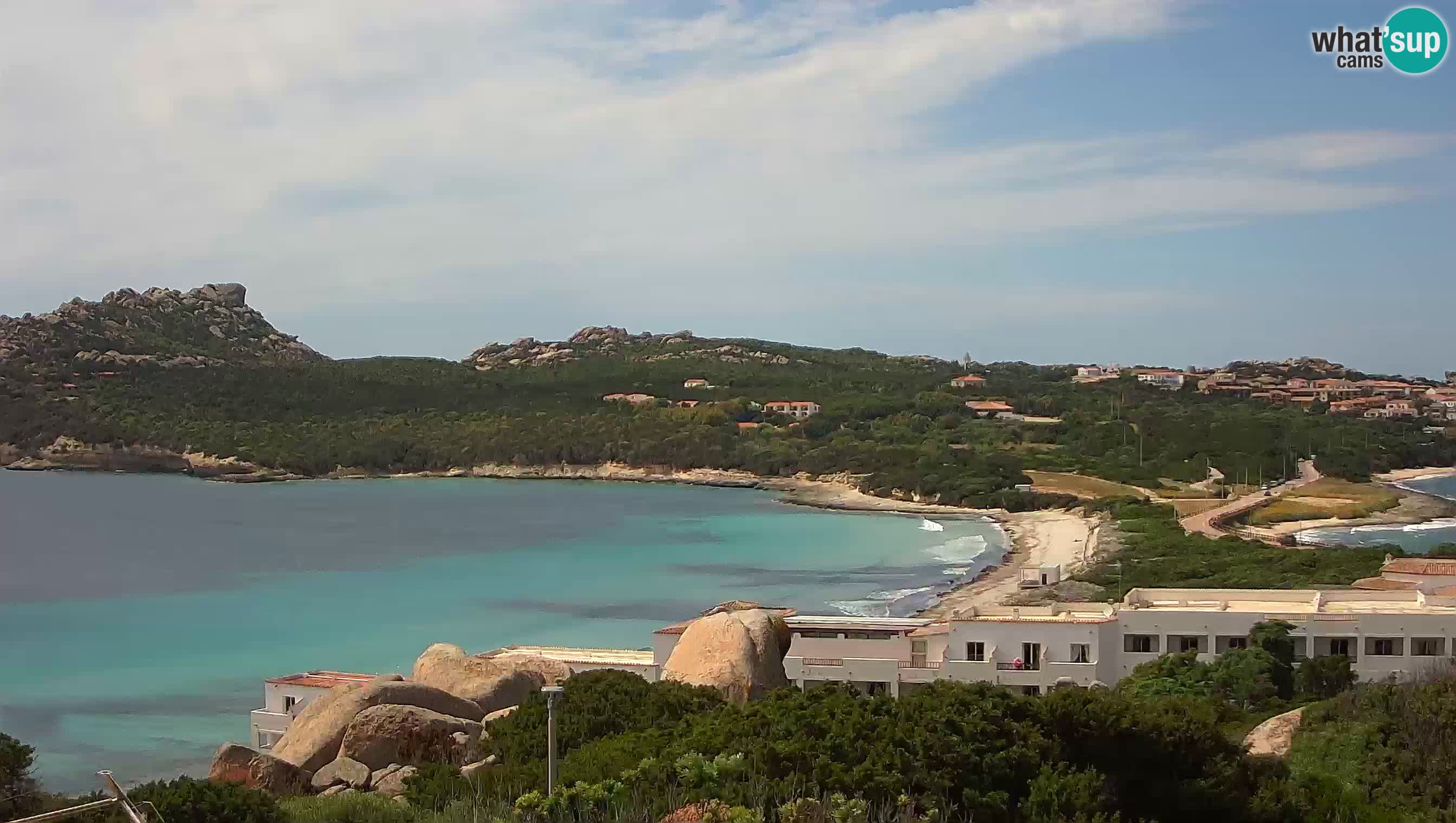 Live Webcam Capo Testa the beach of 2 sea – Santa Teresa Gallura – livecam Sardinia