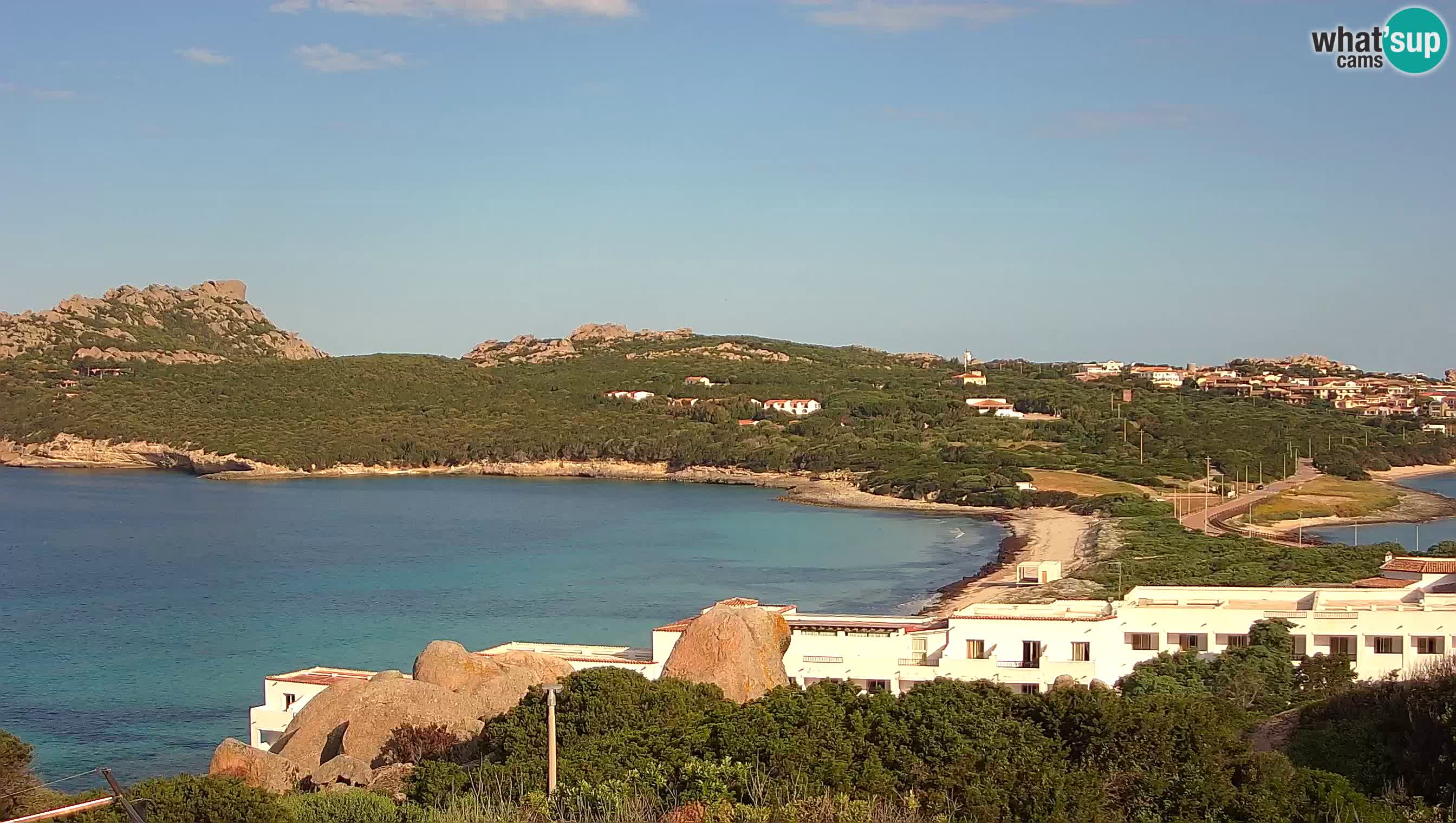 Live Webcam Capo Testa la spiaggia dei due mari – Santa Teresa Gallura – livecam Sardegna
