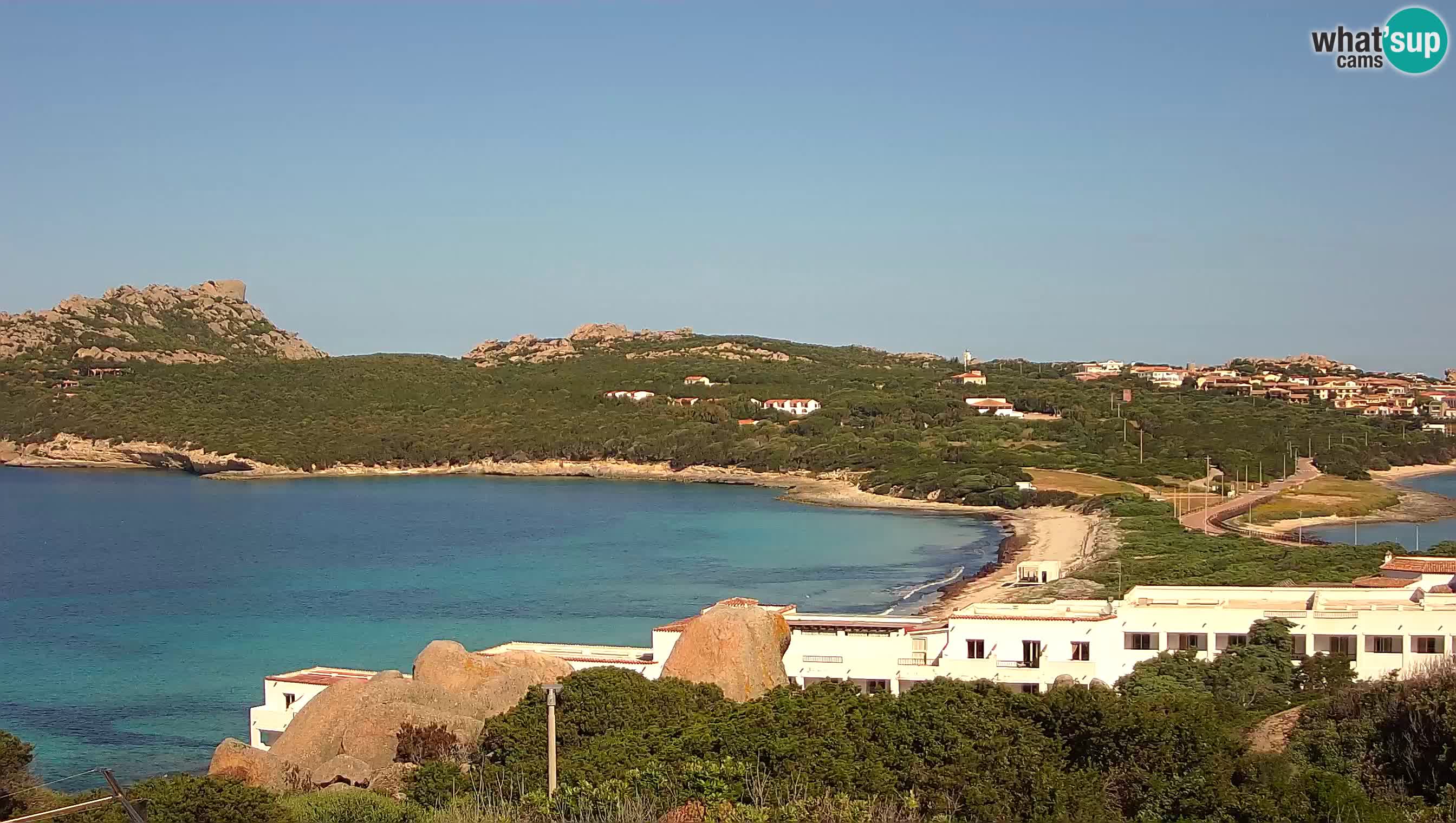 Web kamera uživo Capo Testa plaža s 2 mora – Santa Teresa Gallura – kamera uživo Sardinija