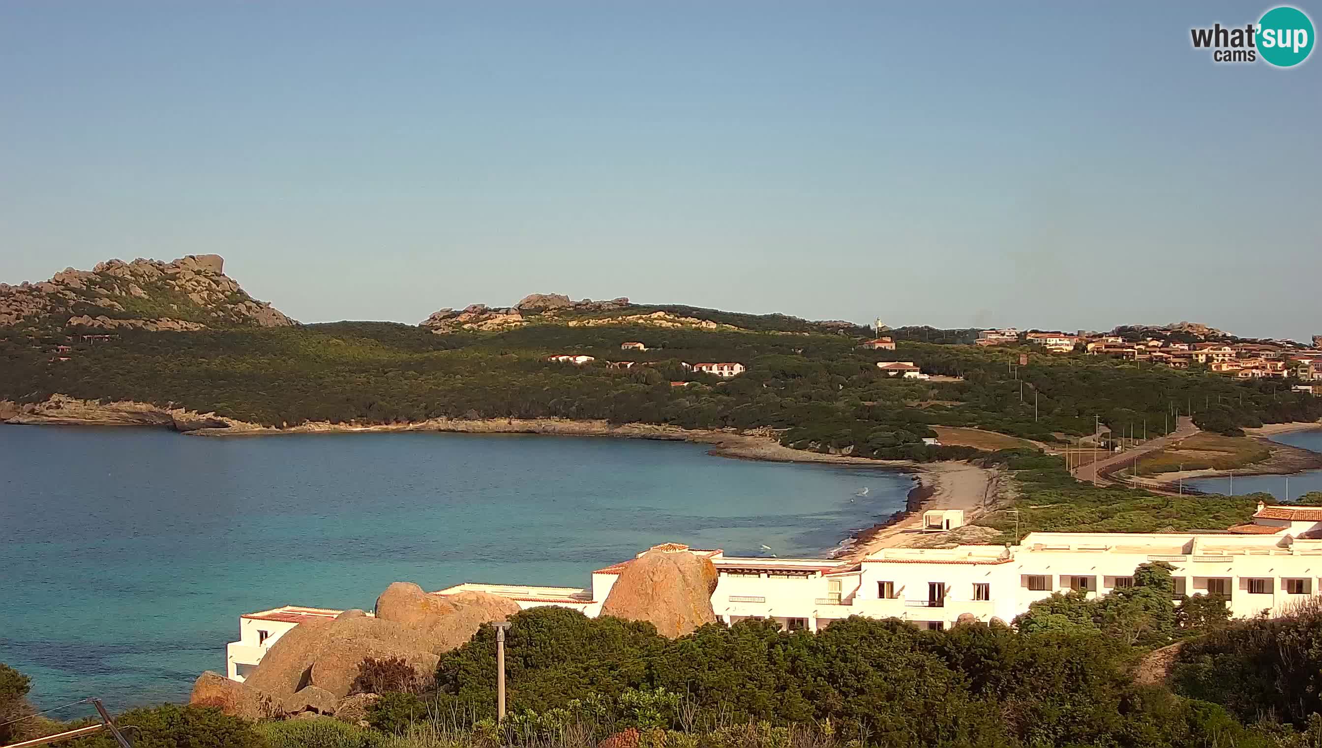 Live Webcam Capo Testa la spiaggia dei due mari – Santa Teresa Gallura – livecam Sardegna