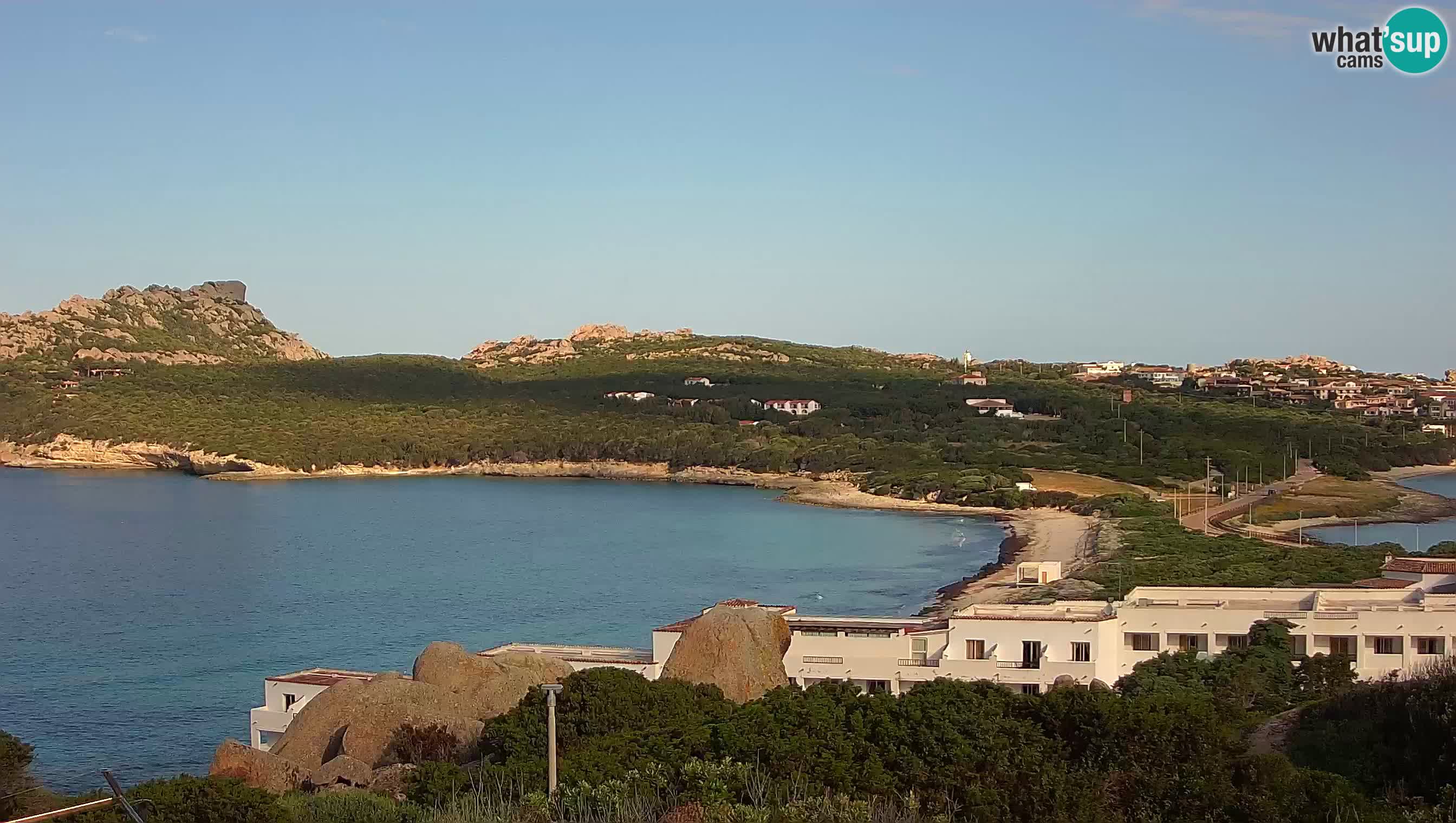 Live Webcam Capo Testa the beach of 2 sea – Santa Teresa Gallura – livecam Sardinia