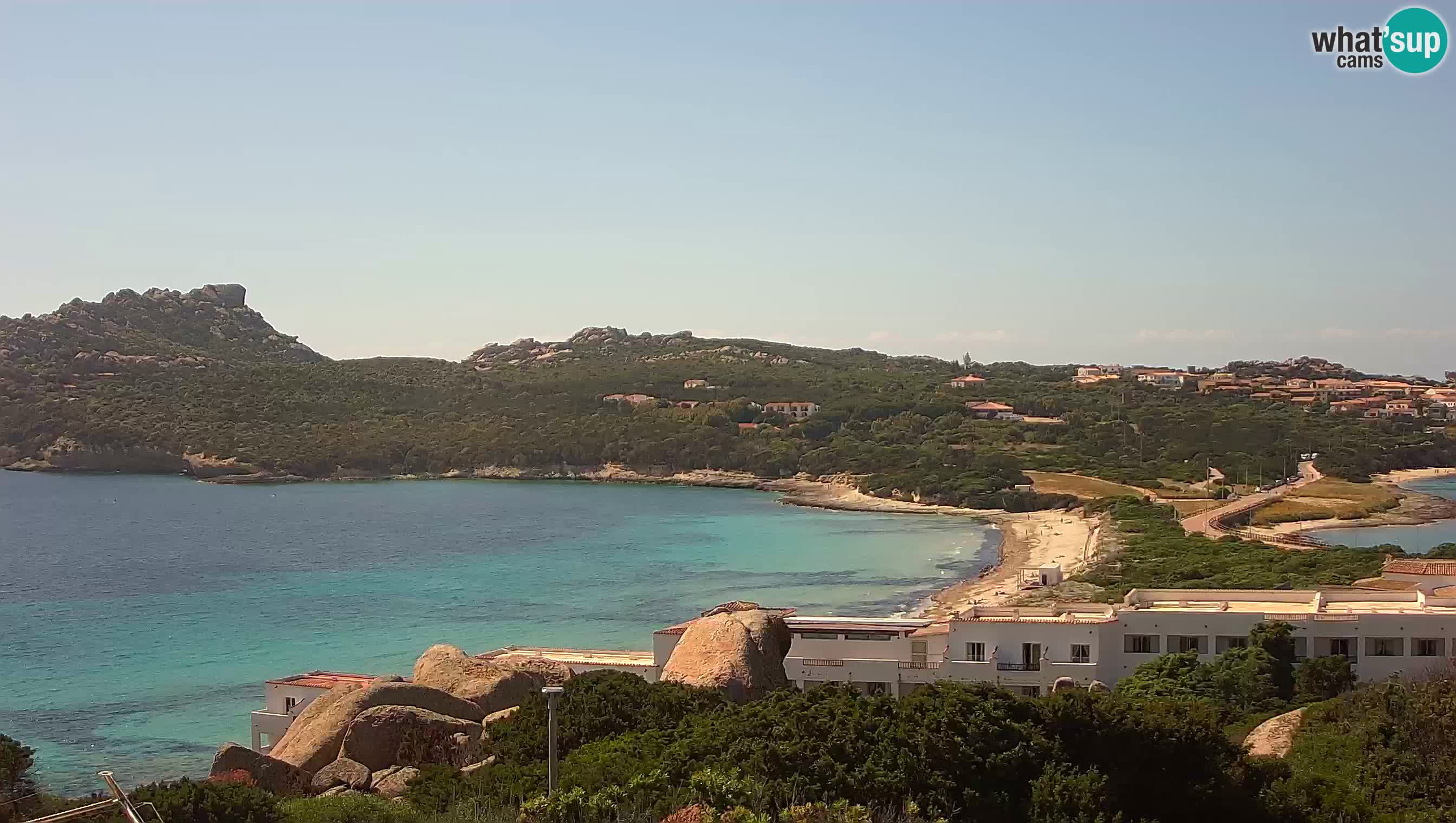 Live Webcam Capo Testa la spiaggia dei due mari – Santa Teresa Gallura – livecam Sardegna