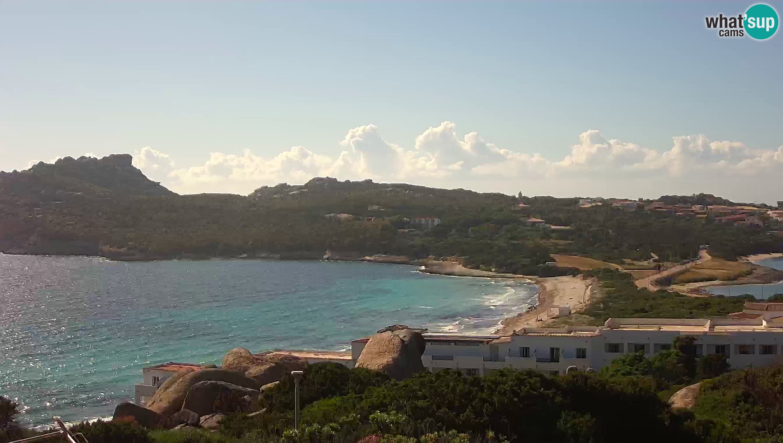Web kamera uživo Capo Testa plaža s 2 mora – Santa Teresa Gallura – kamera uživo Sardinija
