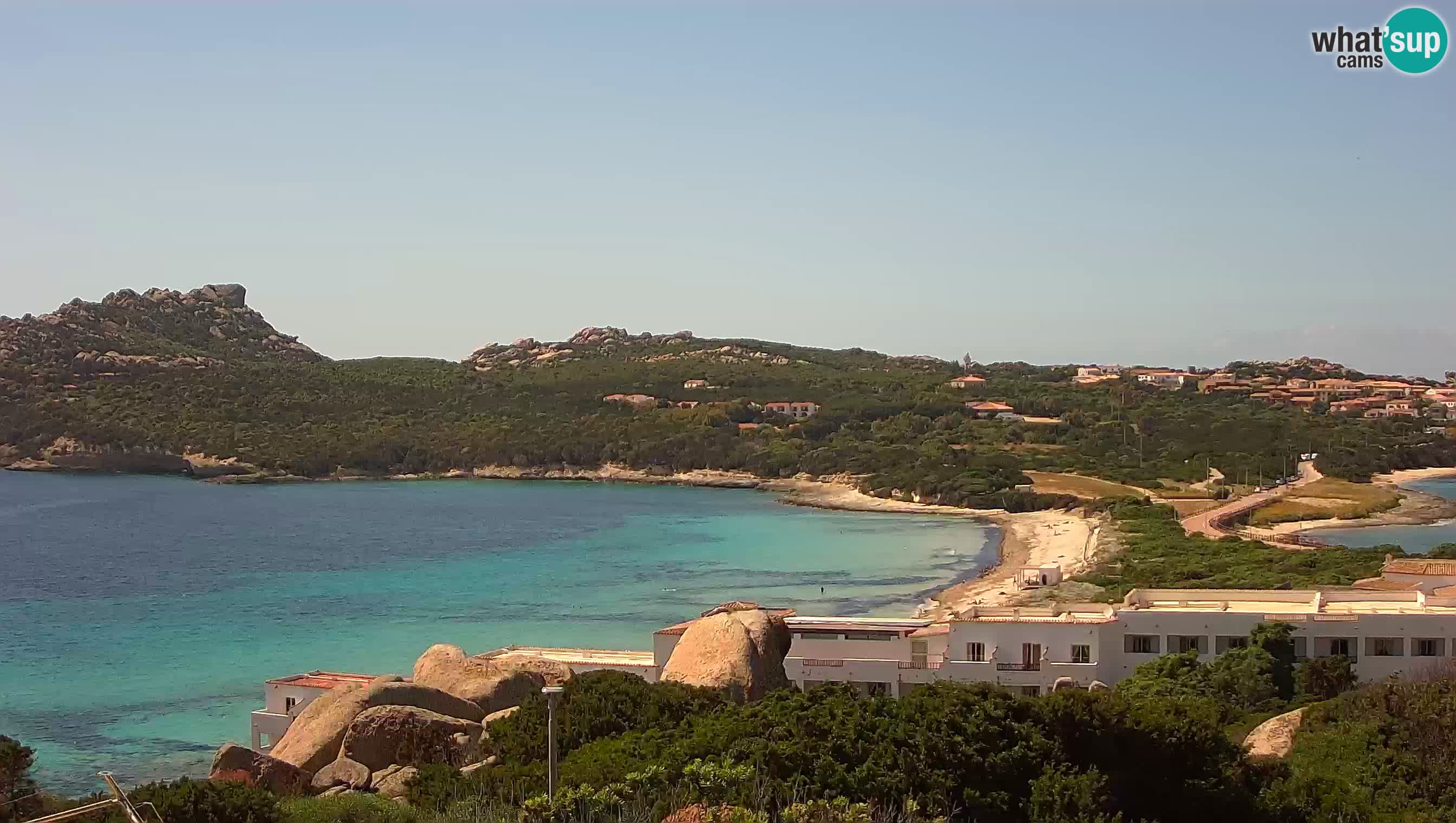 Web kamera uživo Capo Testa plaža s 2 mora – Santa Teresa Gallura – kamera uživo Sardinija