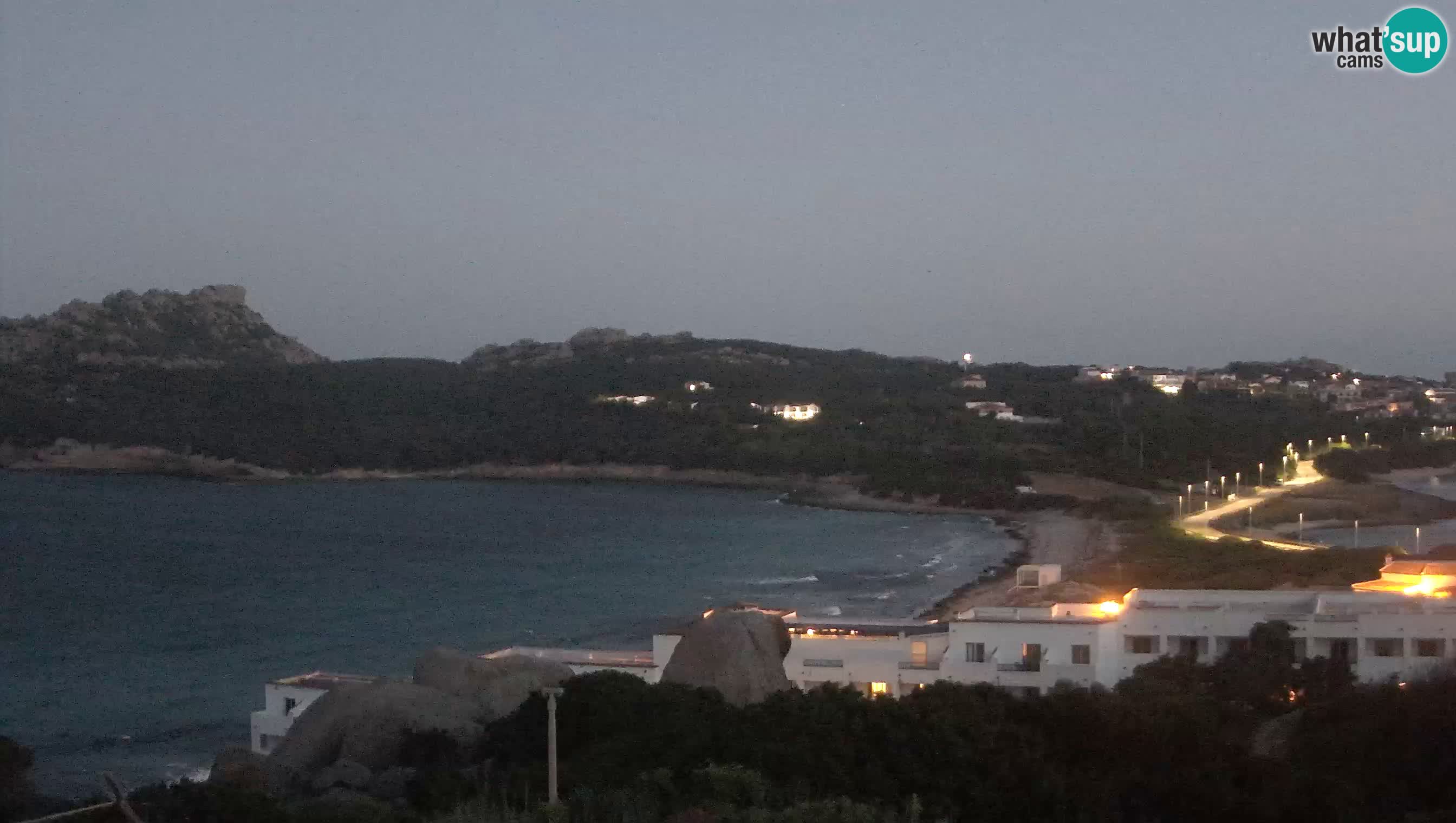 Spletna kamera v živo Capo Testa plaža dveh morij – Santa Teresa Gallura – Sardinija
