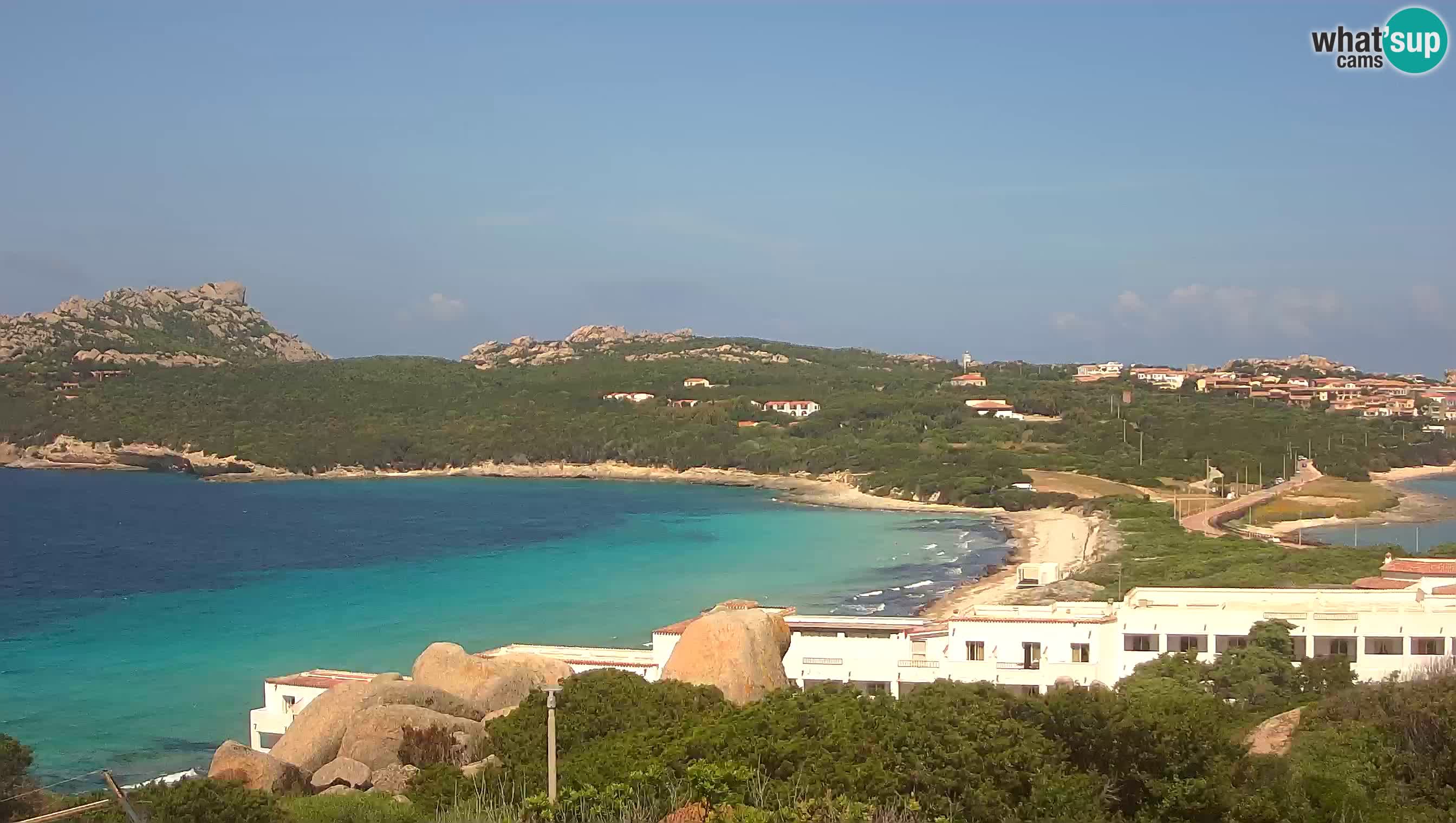 Web kamera uživo Capo Testa plaža s 2 mora – Santa Teresa Gallura – kamera uživo Sardinija