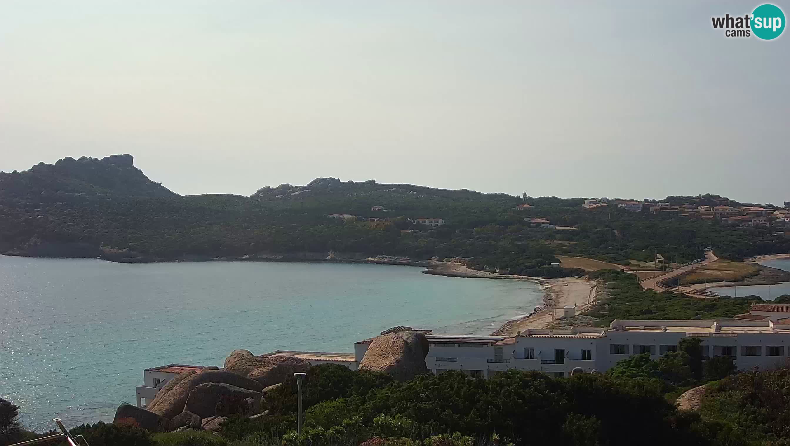 Live Webcam Capo Testa la plage de 2 mer – Santa Teresa Gallura – livecam Sardaigne