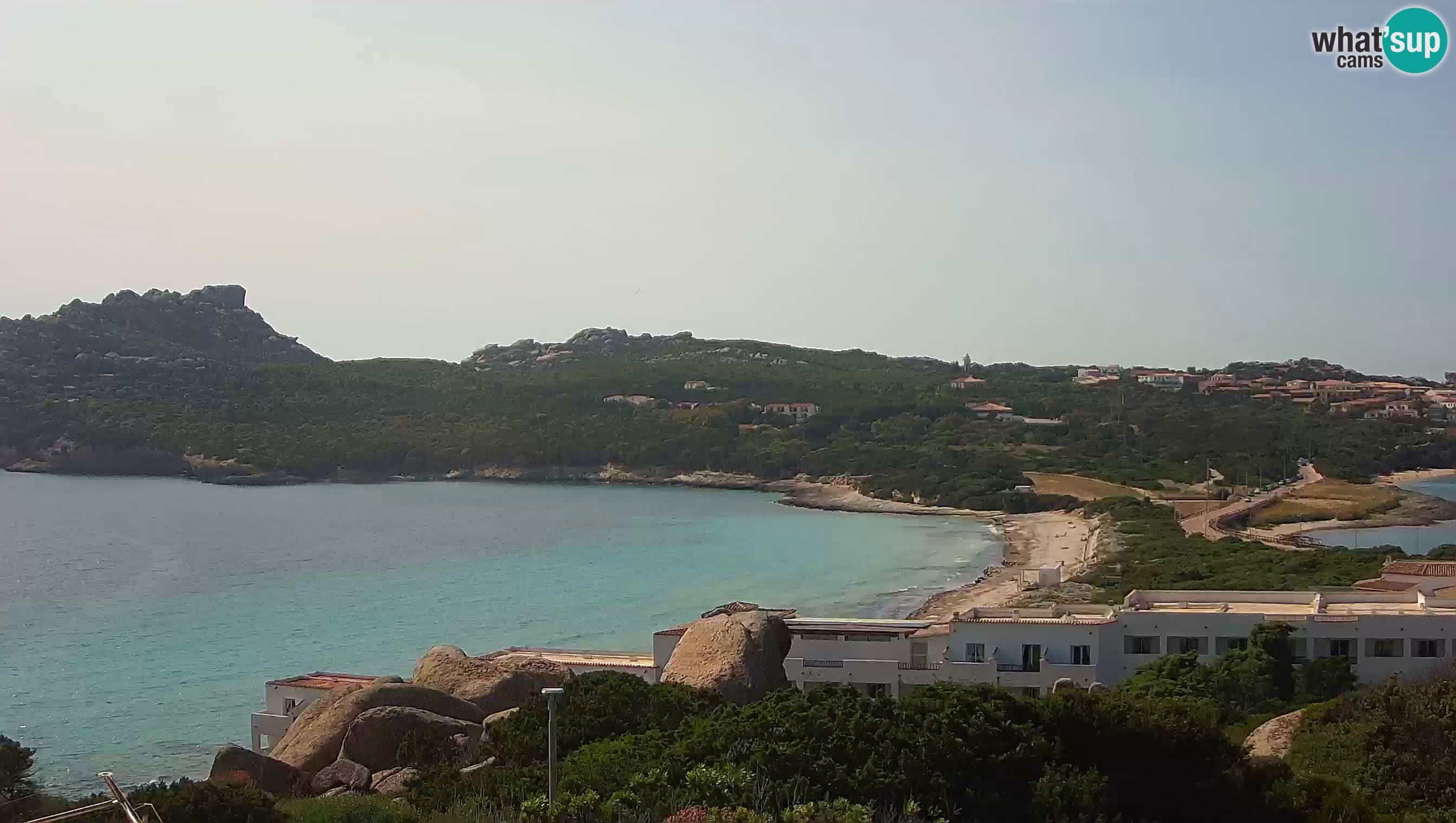 Live Webcam Capo Testa la spiaggia dei due mari – Santa Teresa Gallura – livecam Sardegna