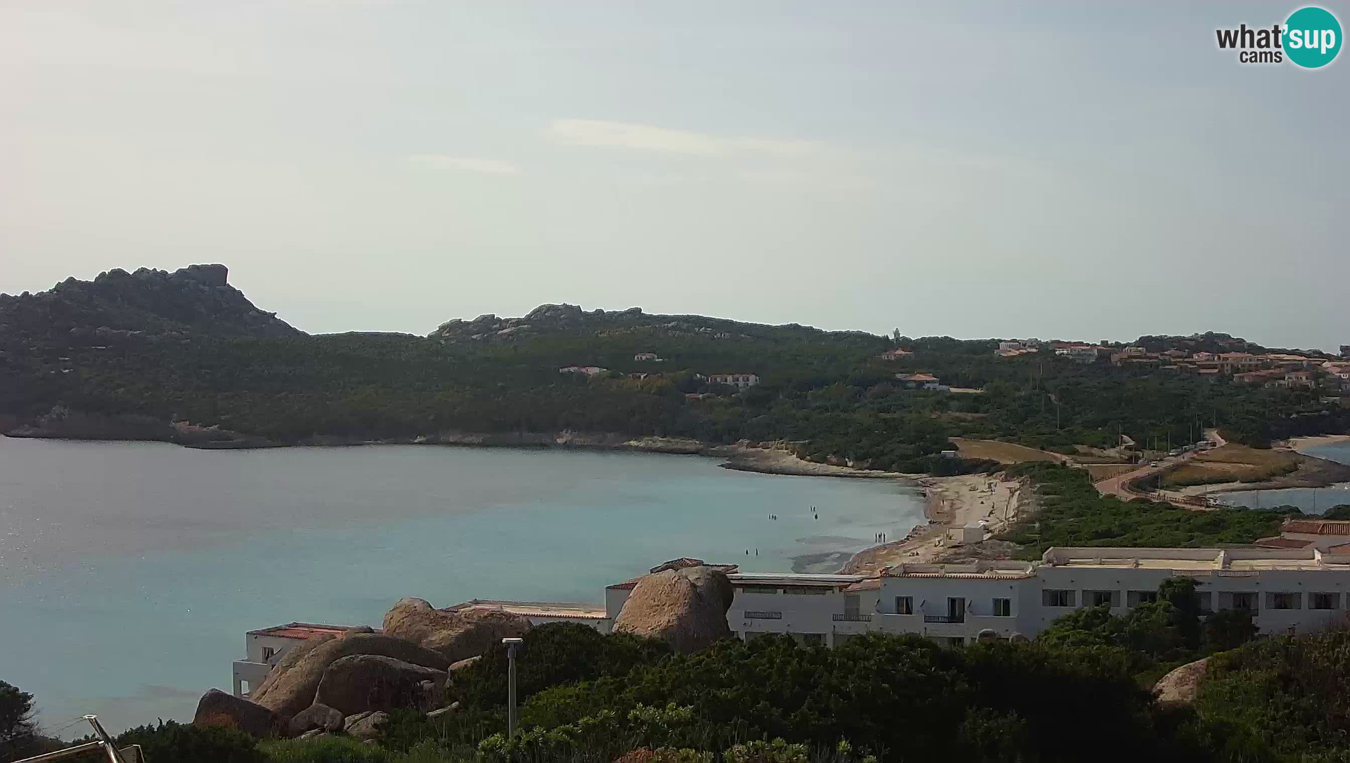 Spletna kamera v živo Capo Testa plaža dveh morij – Santa Teresa Gallura – Sardinija