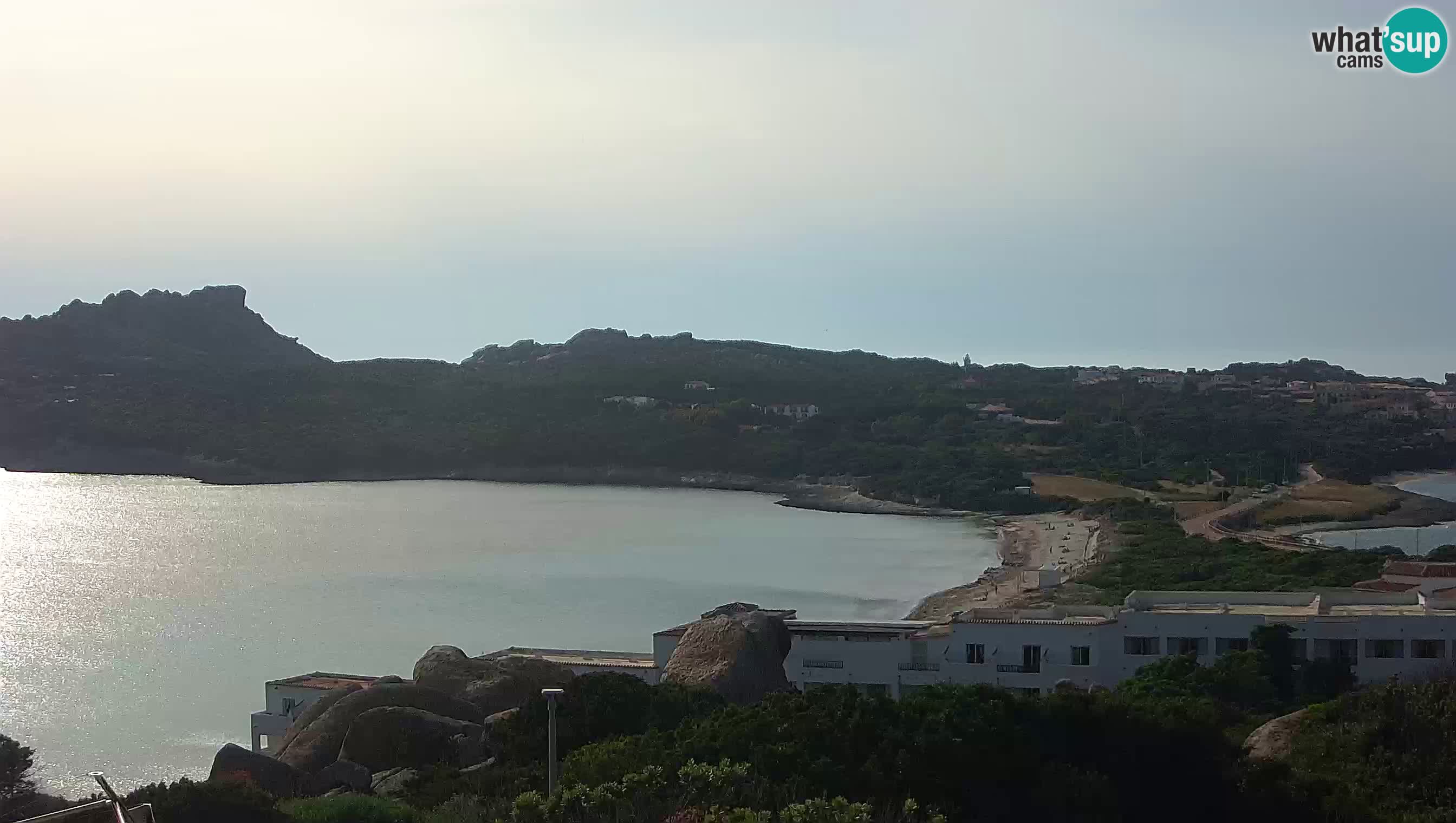 Webcam en vivo Capo Testa la playa de 2 mar – Santa Teresa Gallura – livecam Sardinia