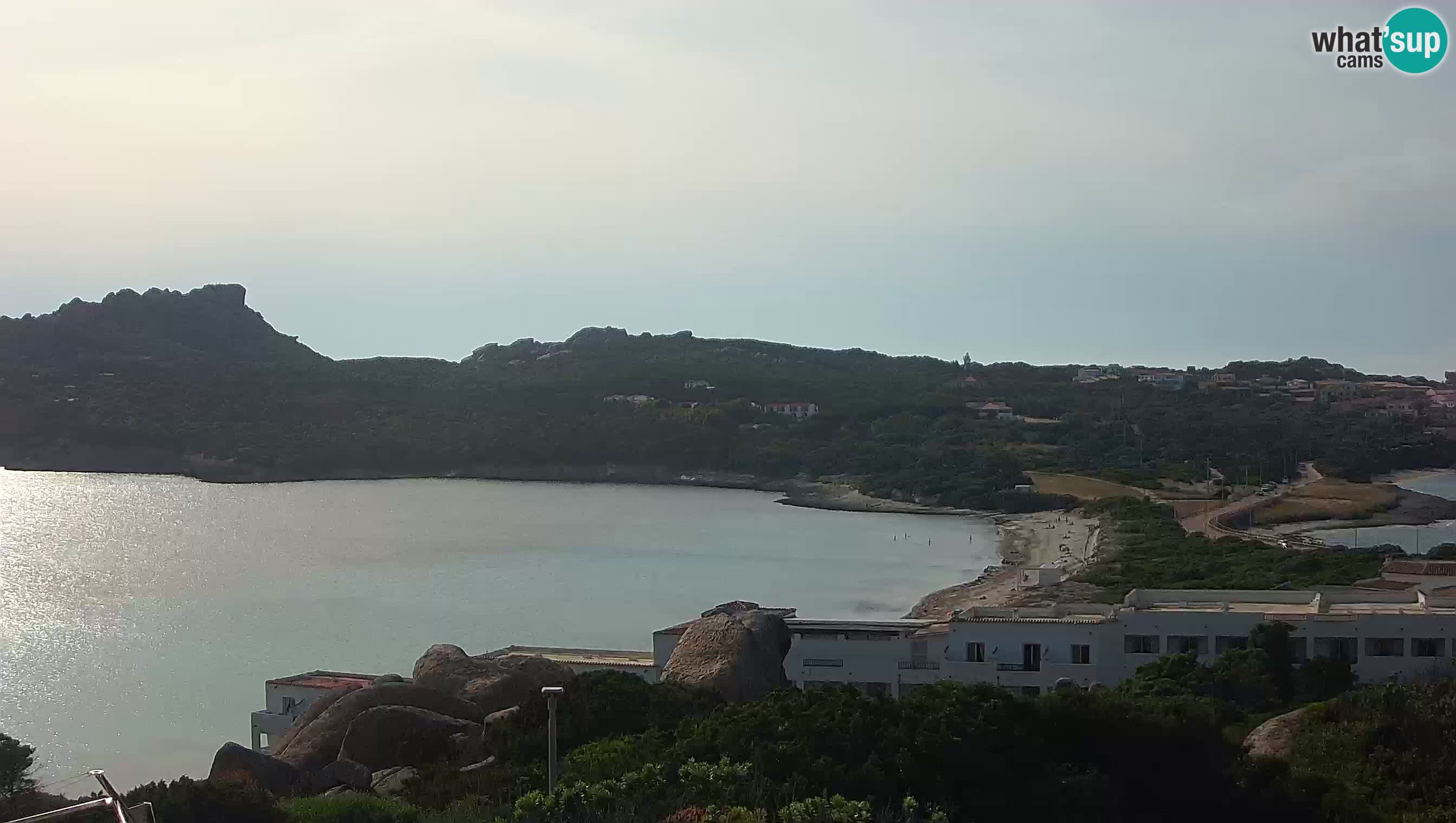 Live Webcam Capo Testa the beach of 2 sea – Santa Teresa Gallura – livecam Sardinia
