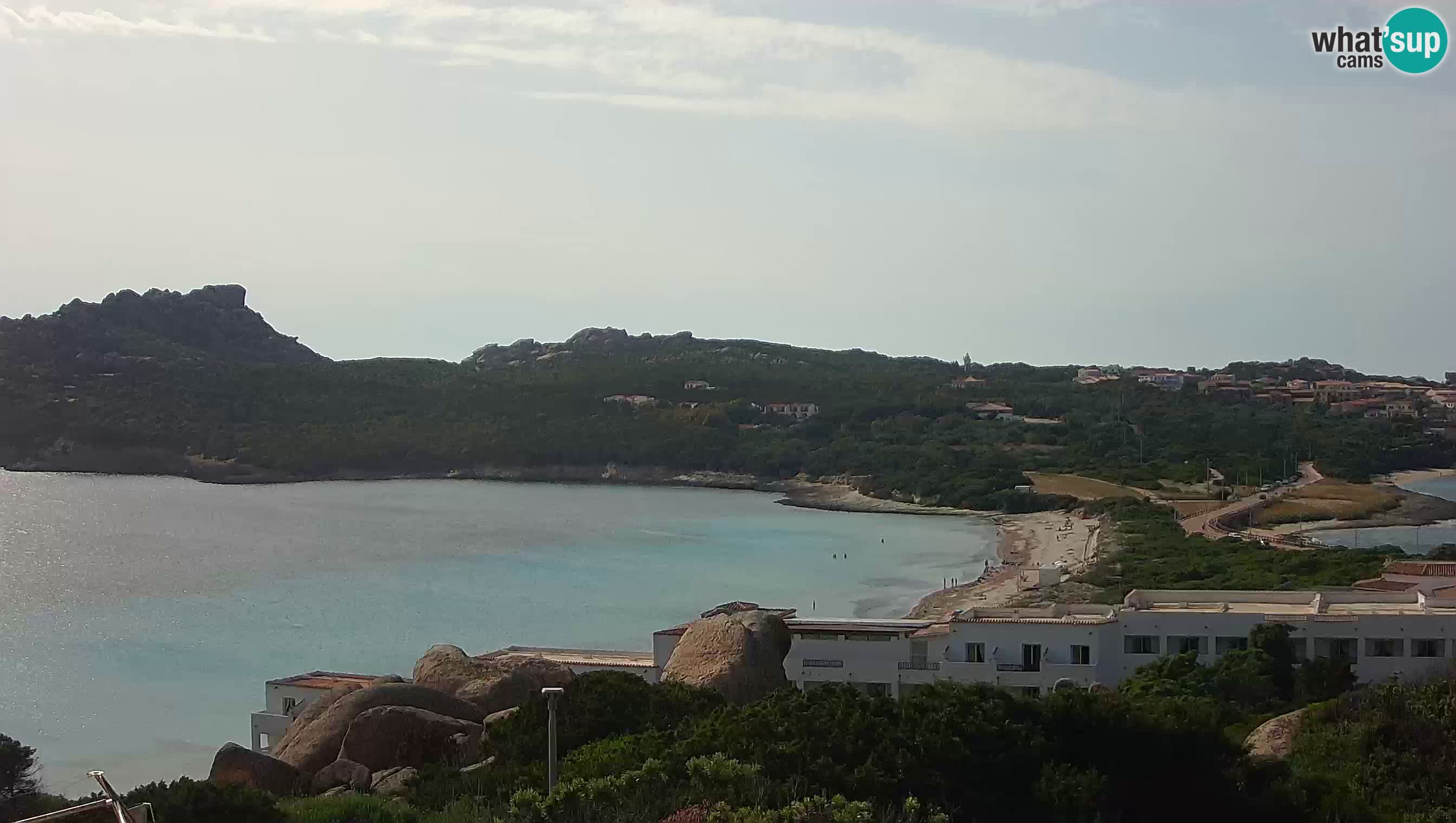 Web kamera uživo Capo Testa plaža s 2 mora – Santa Teresa Gallura – kamera uživo Sardinija