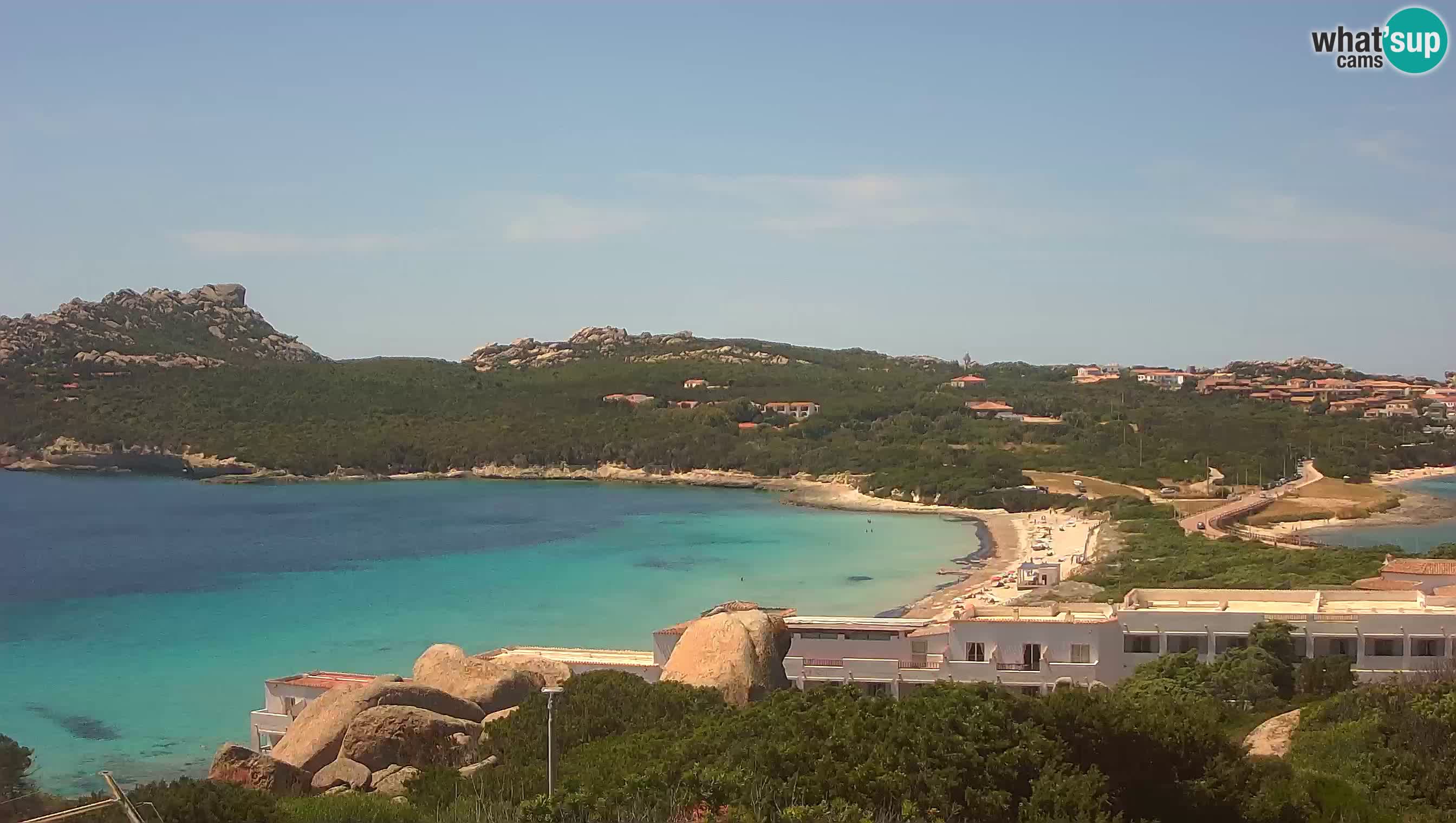 Web kamera uživo Capo Testa plaža s 2 mora – Santa Teresa Gallura – kamera uživo Sardinija