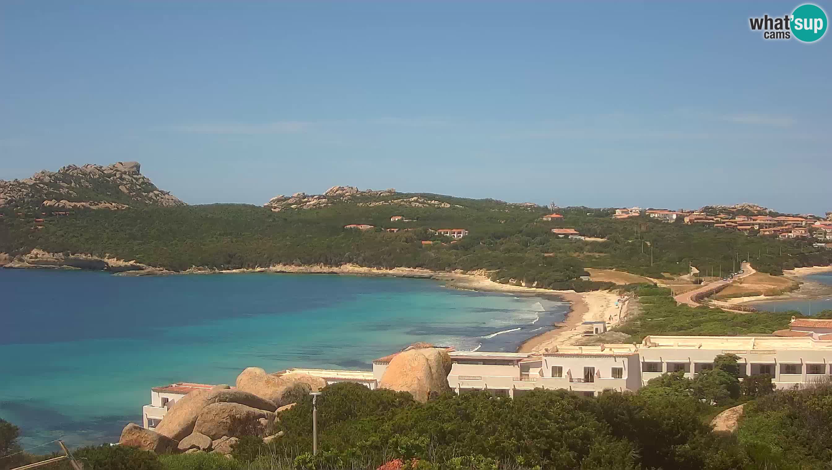 Live Webcam Capo Testa la spiaggia dei due mari – Santa Teresa Gallura – livecam Sardegna