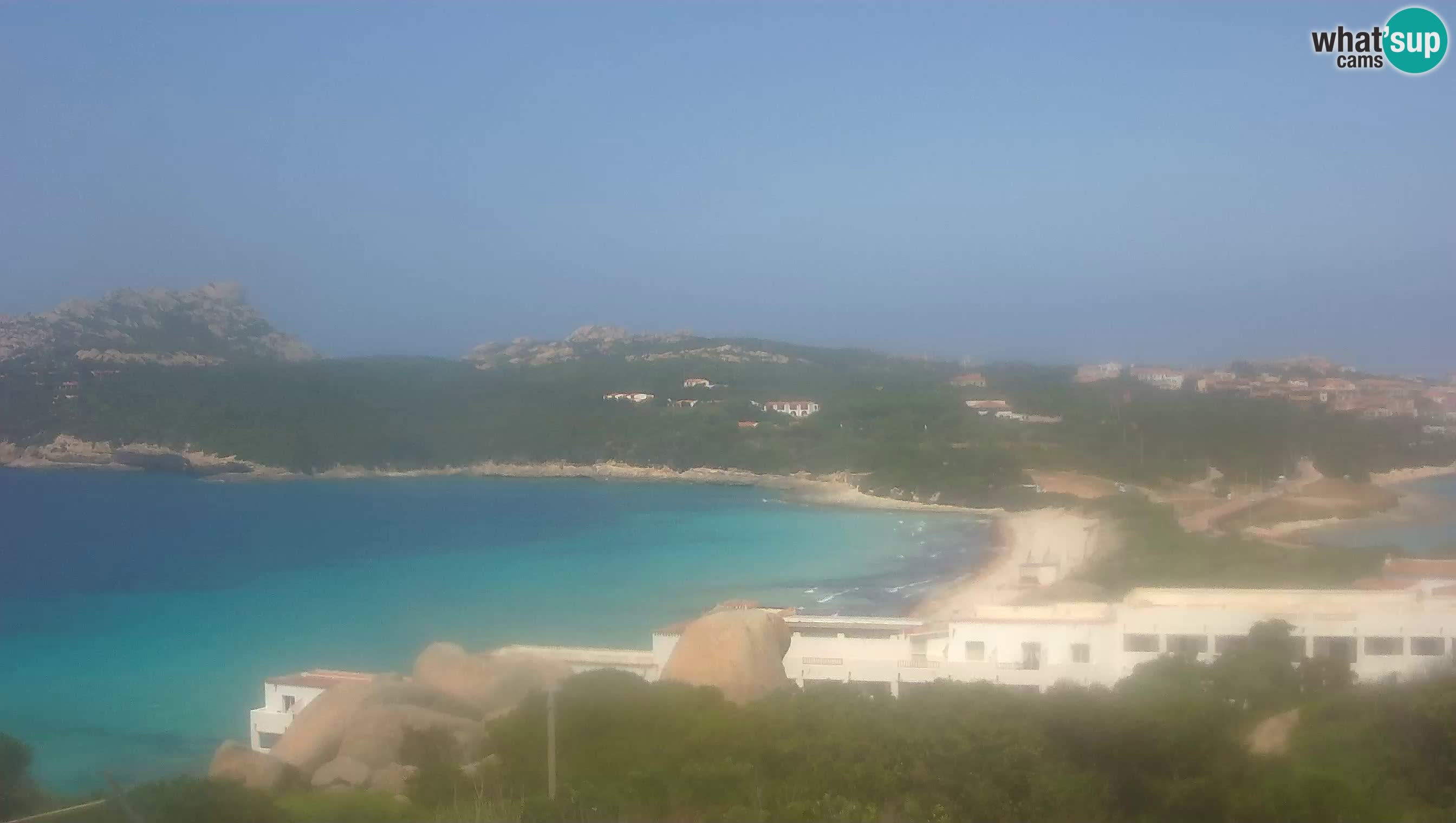 Spletna kamera v živo Capo Testa plaža dveh morij – Santa Teresa Gallura – Sardinija