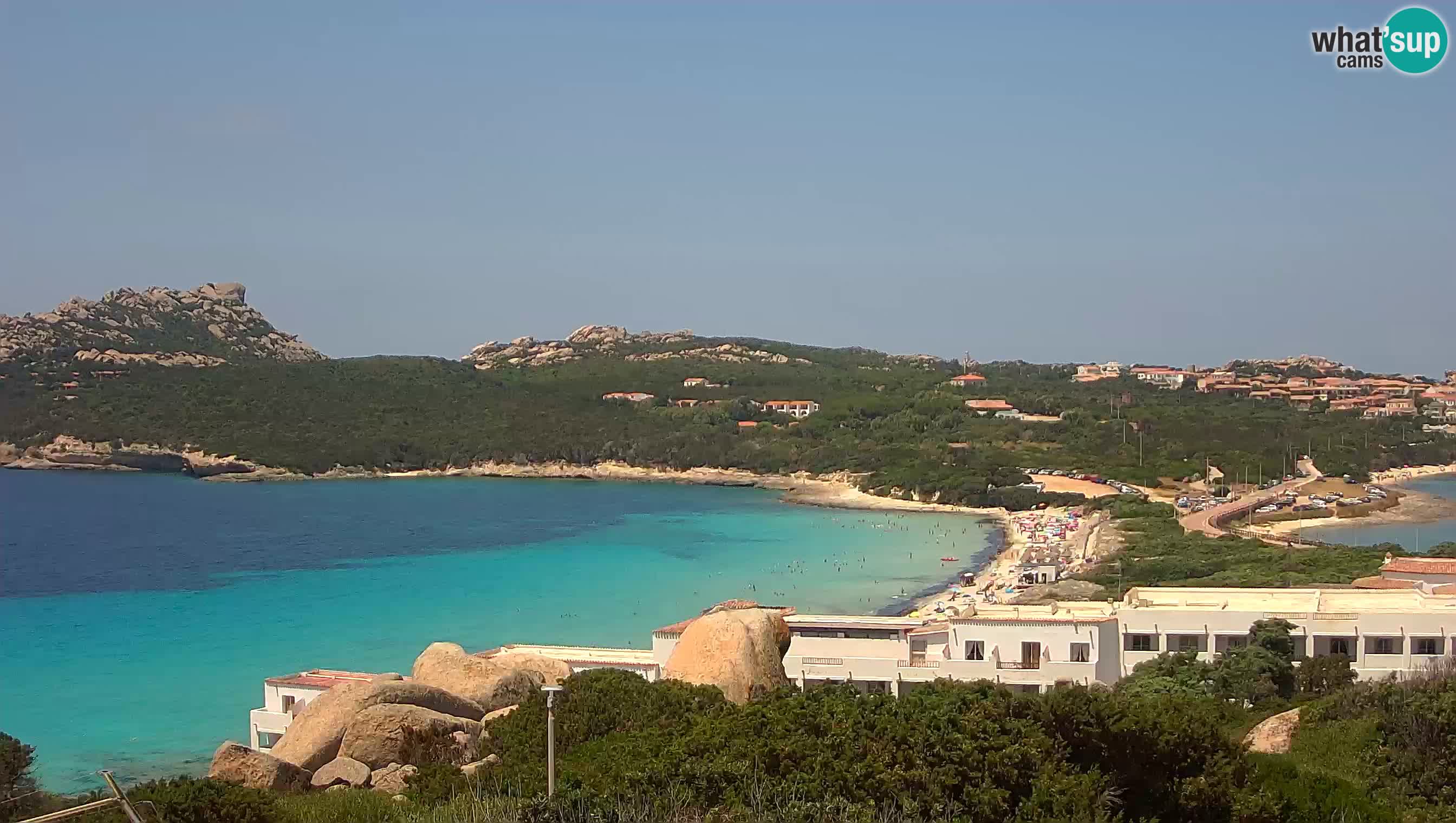 Live Webcam Capo Testa the beach of 2 sea – Santa Teresa Gallura – livecam Sardinia