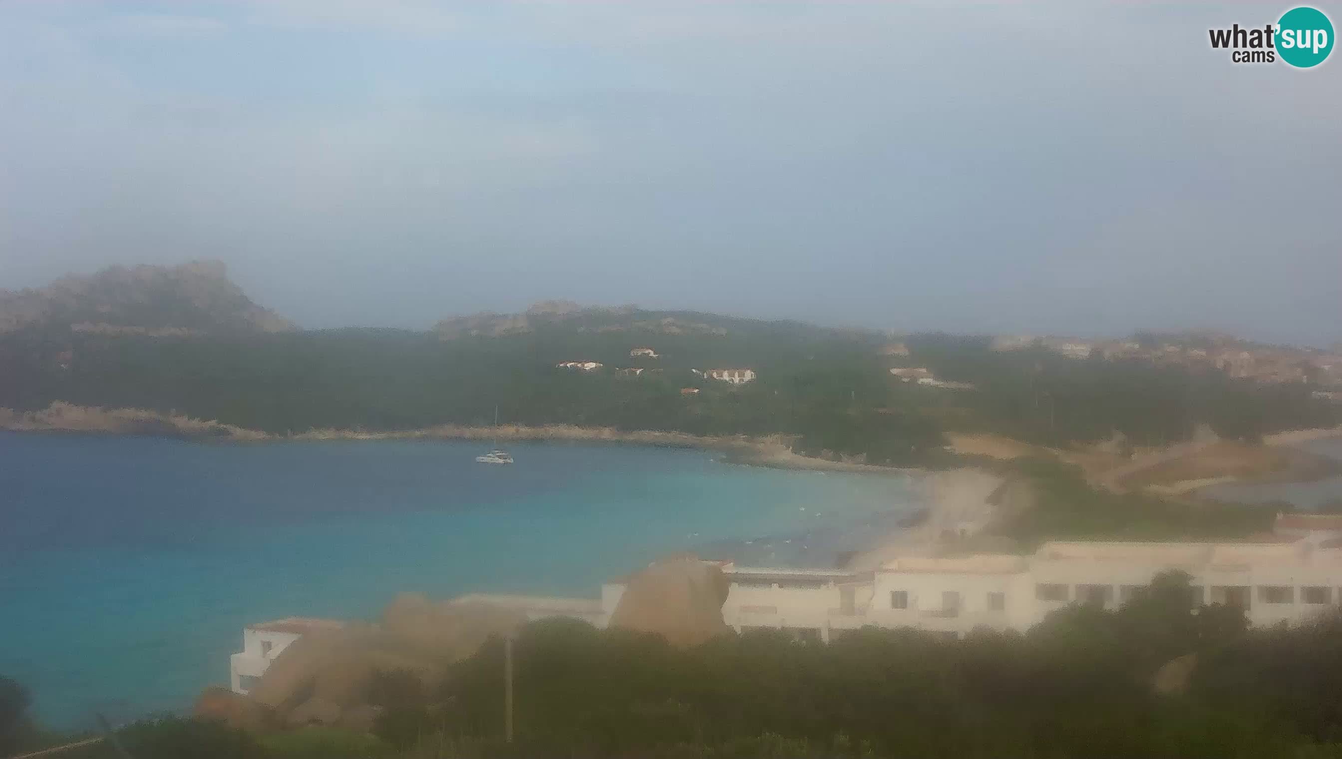 Live Webcam Capo Testa der Strand von 2 Meer – Santa Teresa Gallura – livecam Sardinien
